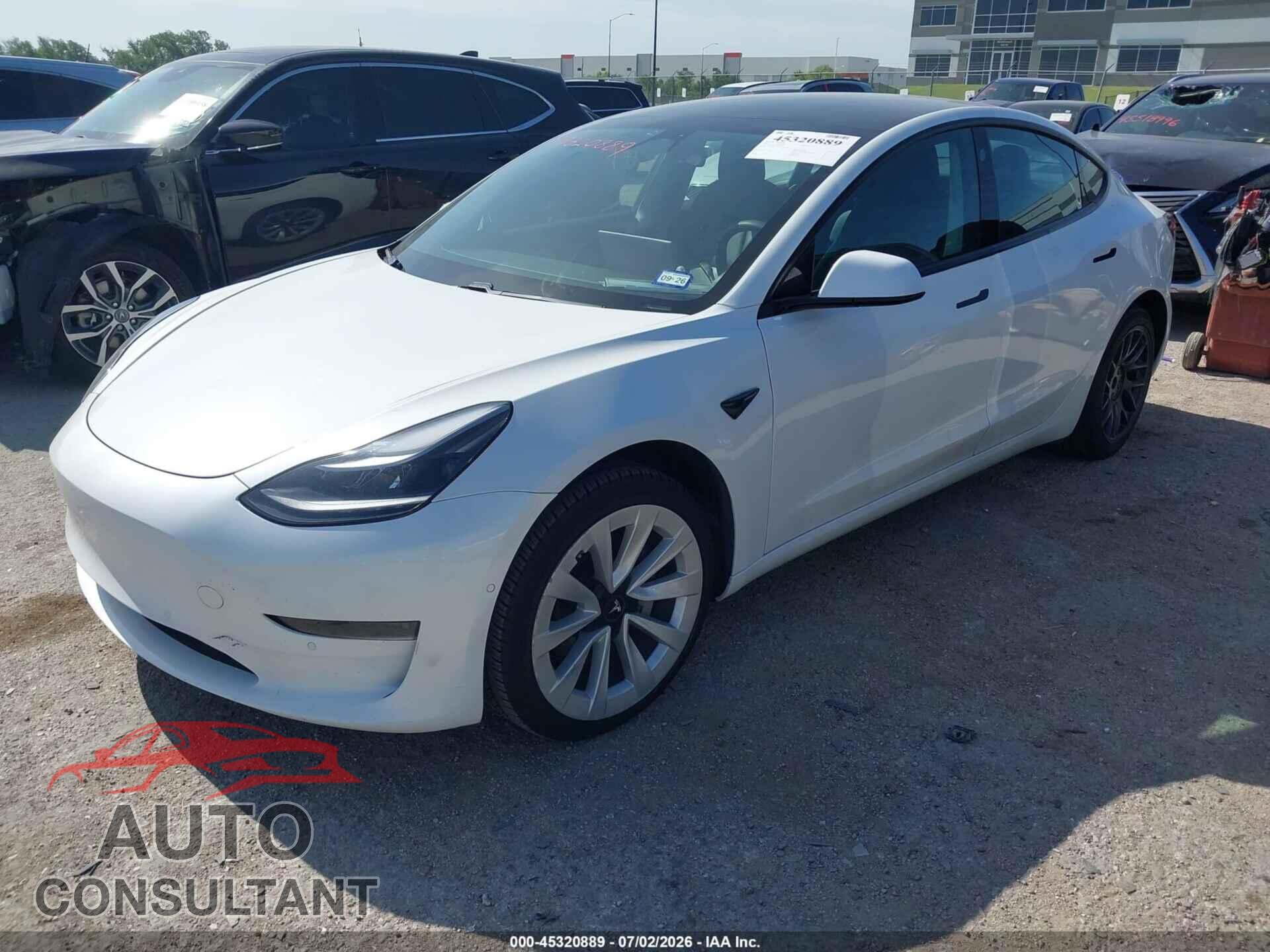TESLA MODEL 3 2021 - 5YJ3E1EA7MF051377