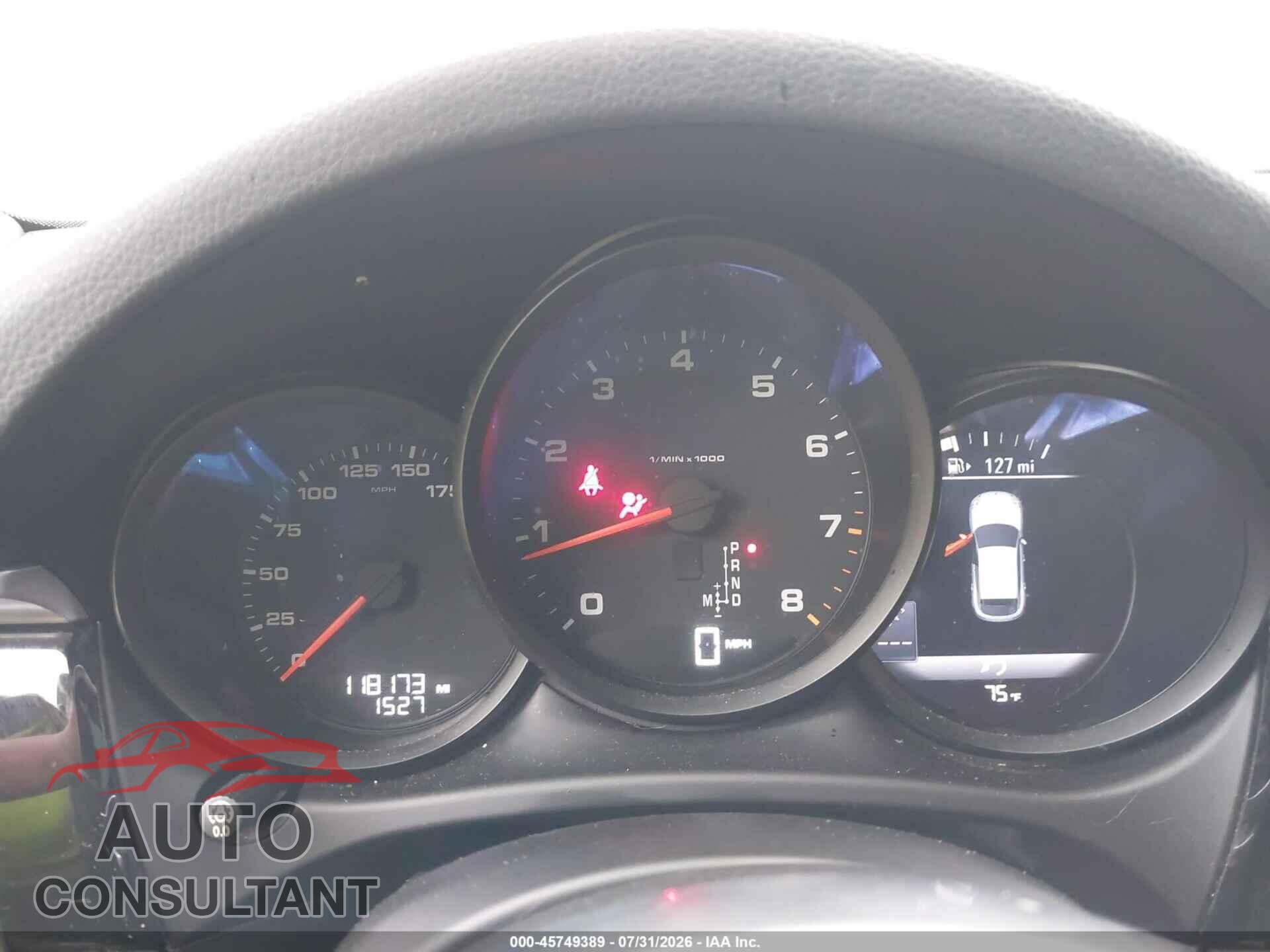 PORSCHE MACAN 2018 - WP1AA2A53JLB04875