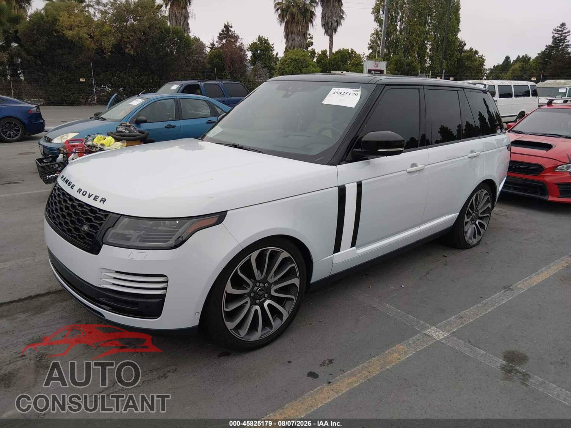LAND ROVER RANGE ROVER 2019 - SALGS2RE8KA548675
