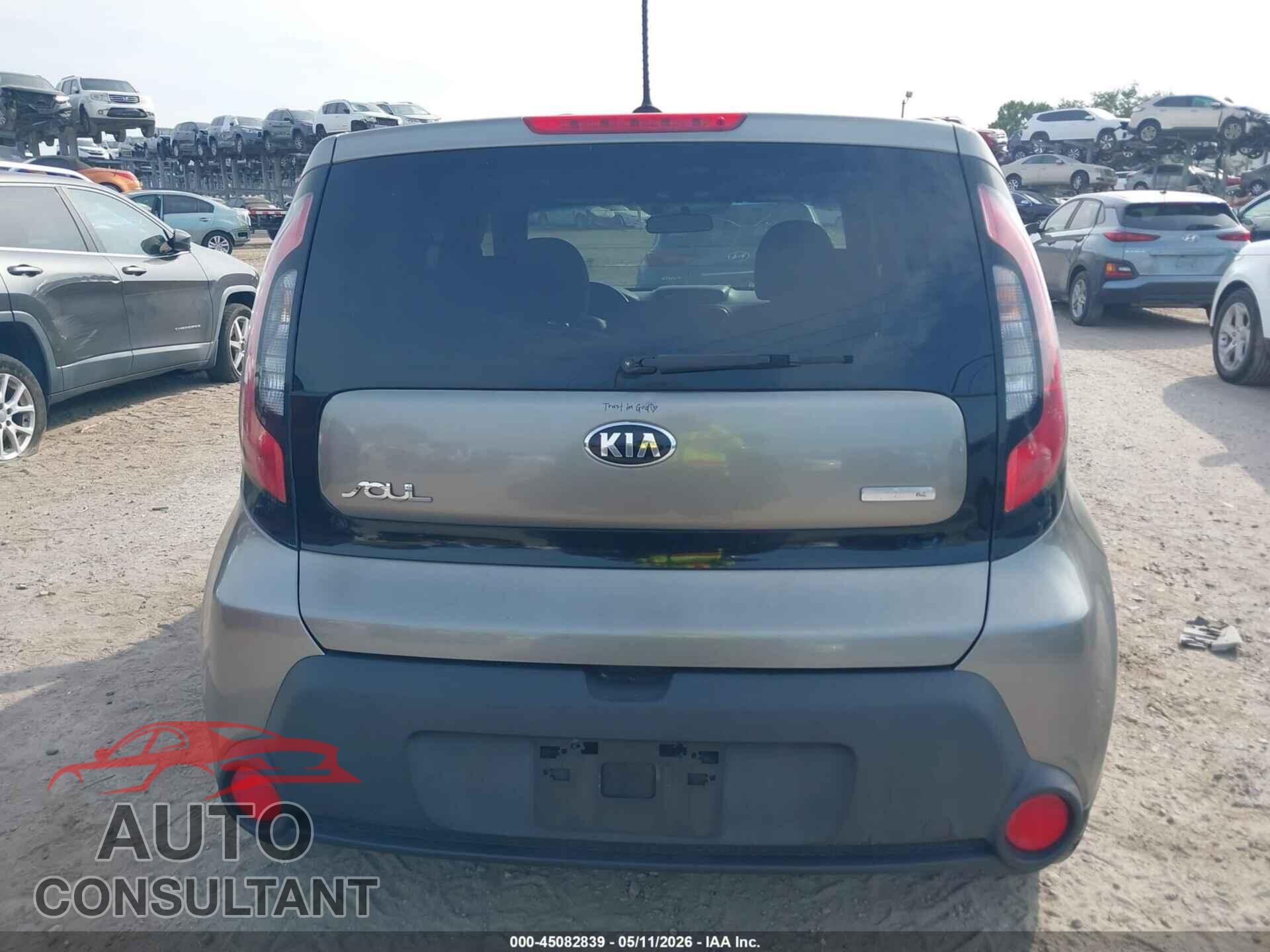 KIA SOUL 2014 - KNDJP3A59E7045657