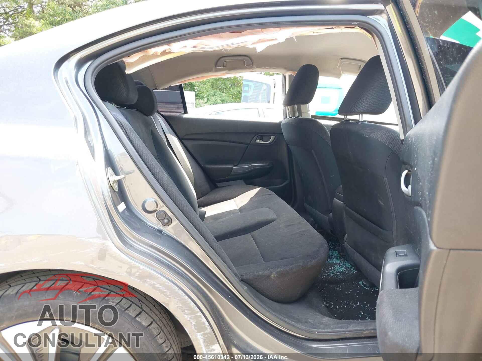 HONDA CIVIC 2013 - 2HGFB2F56DH594776