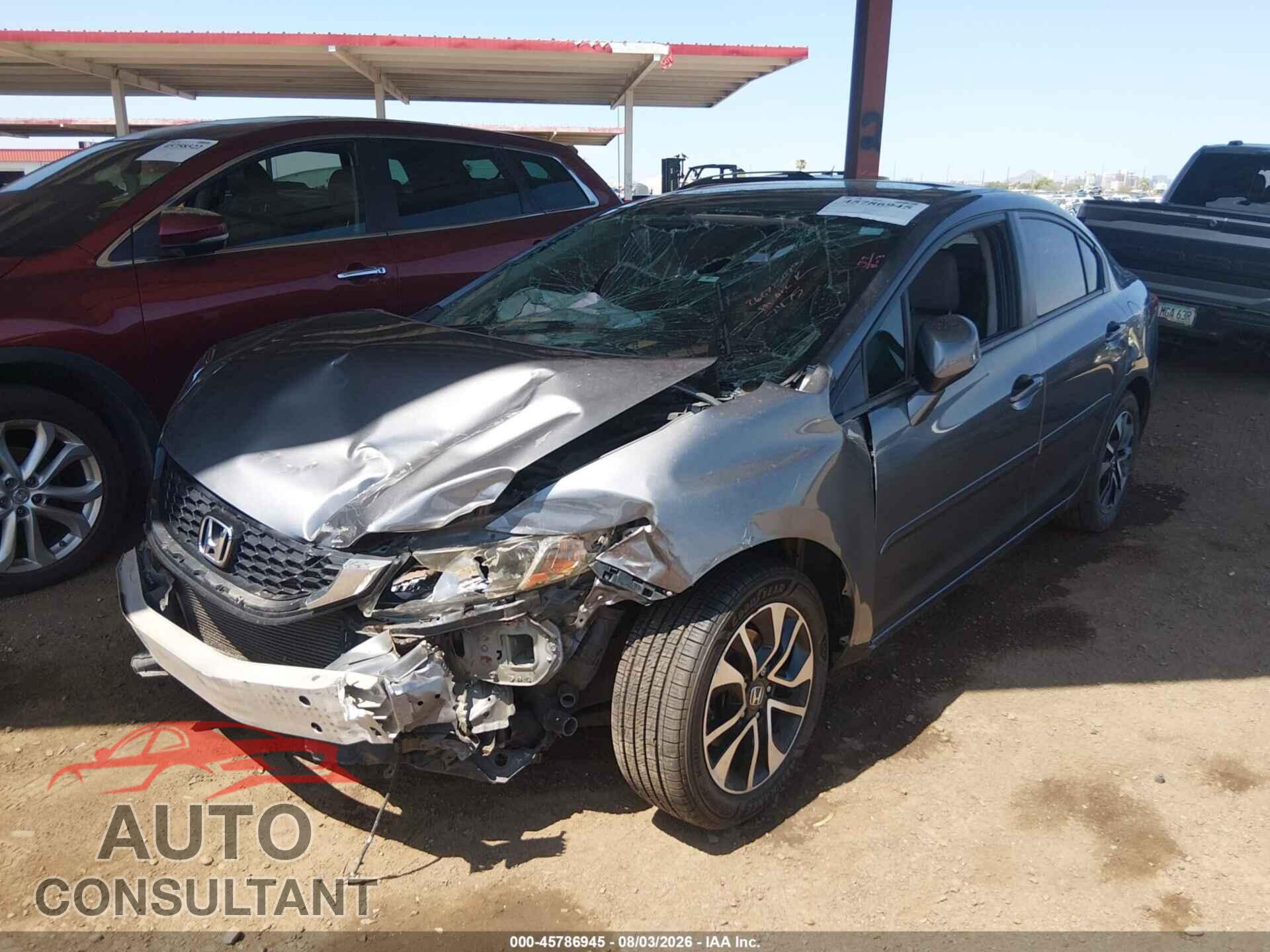 HONDA CIVIC 2013 - 19XFB2F87DE037475