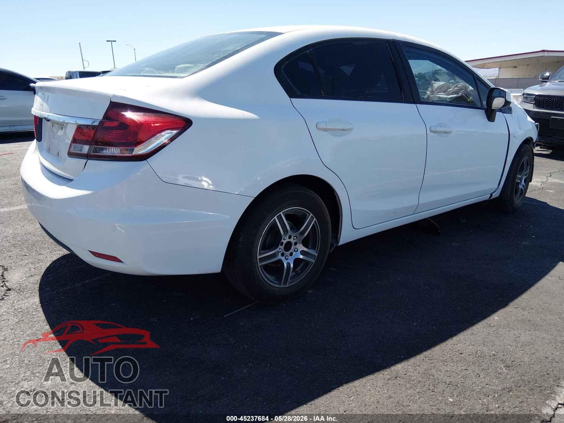 HONDA CIVIC 2013 - 19XFB2F51DE200577