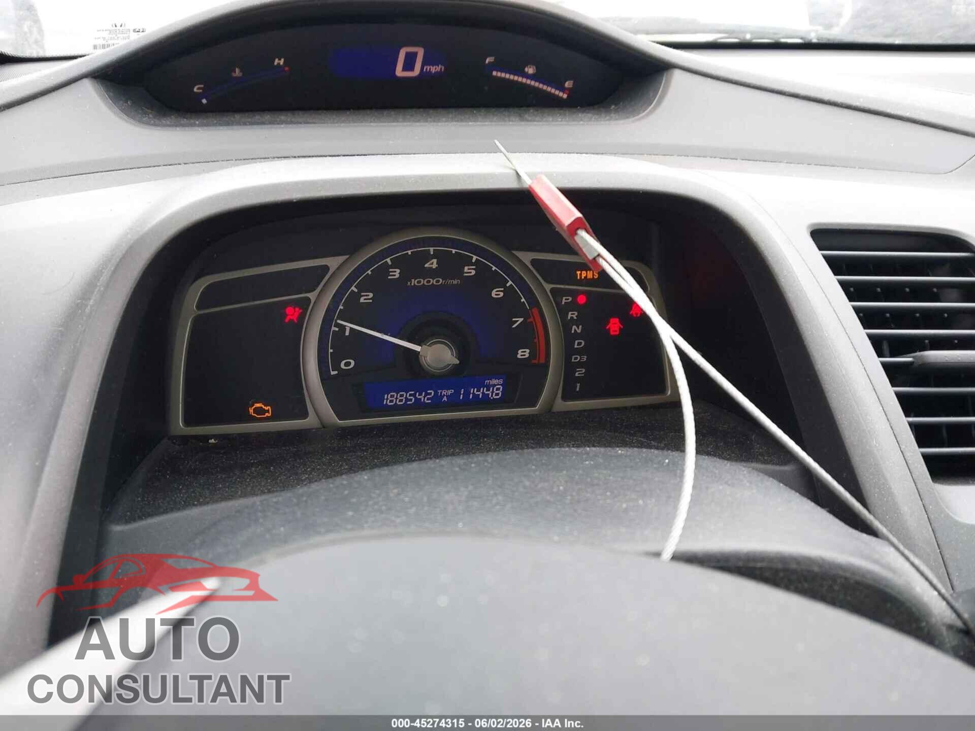 HONDA CIVIC 2012 - 2HGFB2F53CH300703
