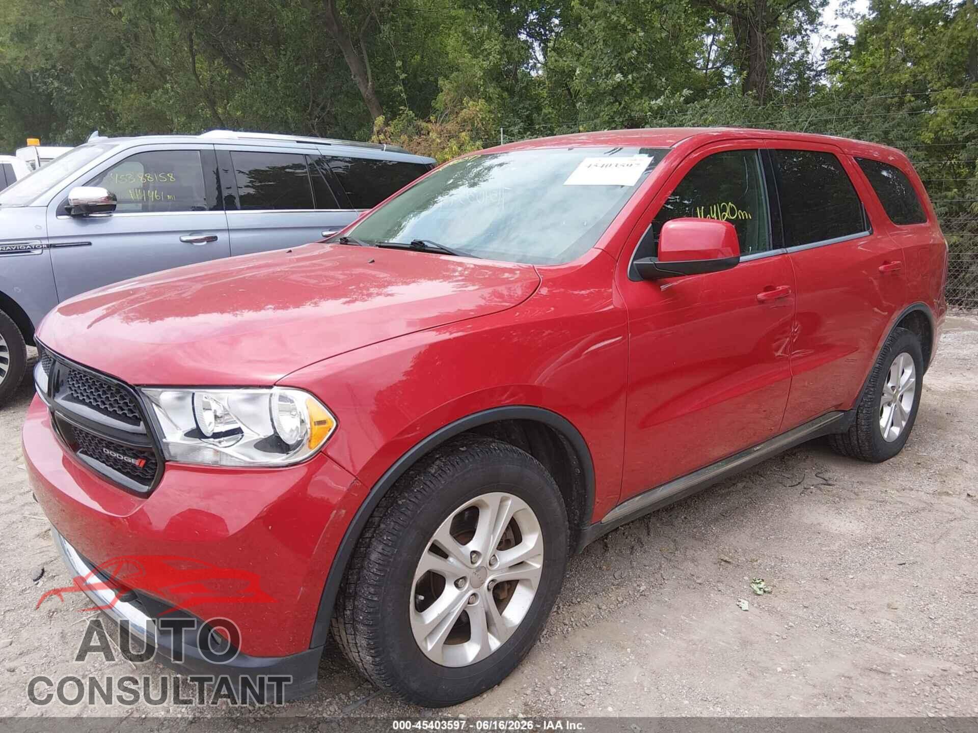 DODGE DURANGO 2013 - 1C4SDJFT8DC670002