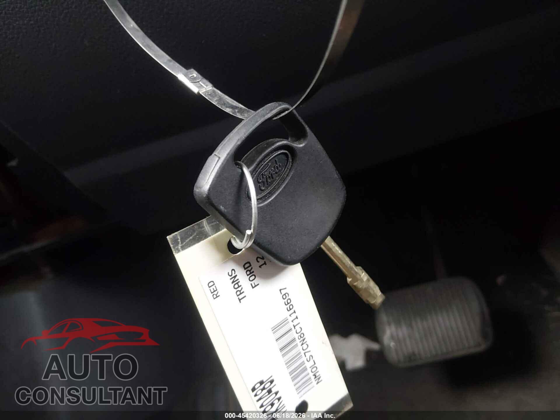 FORD TRANSIT CONNECT 2012 - NM0LS7CN8CT116697
