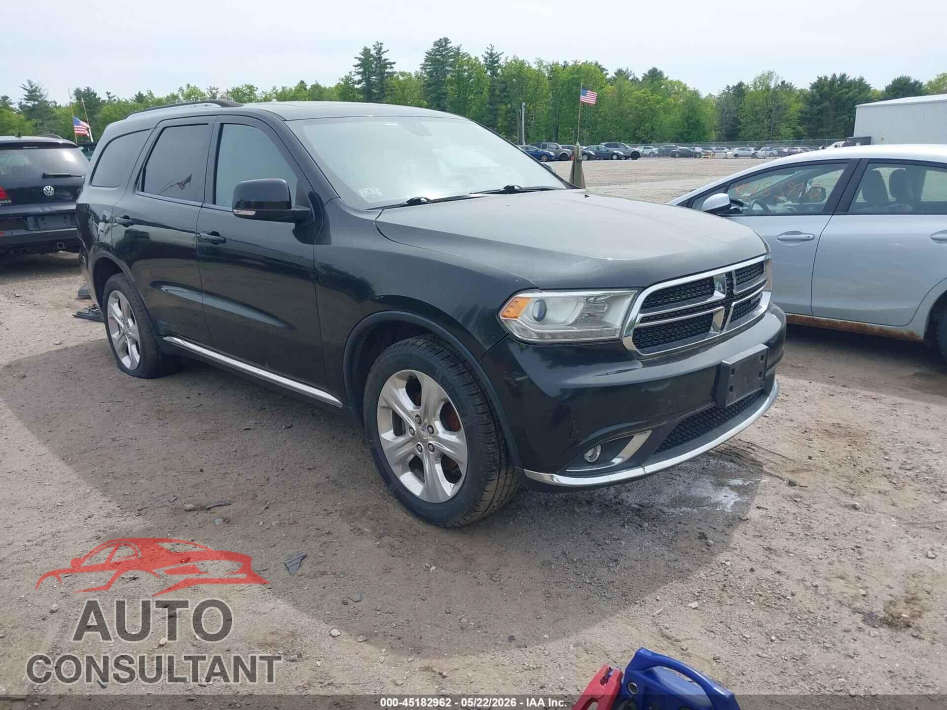 DODGE DURANGO 2015 - 1C4RDJDG5FC730387