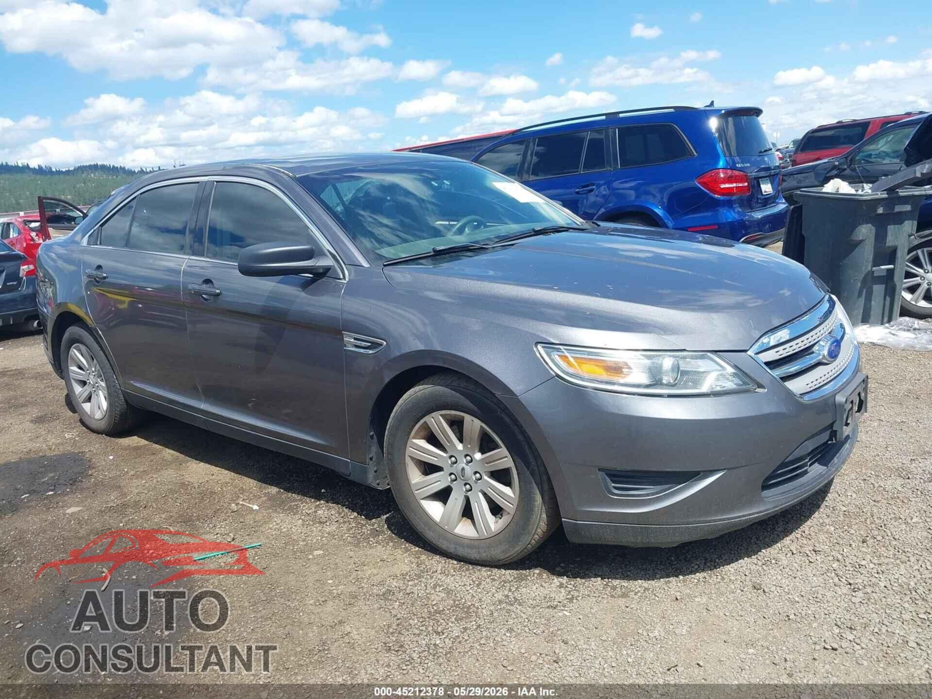FORD TAURUS 2012 - 1FAHP2DW5CG125554