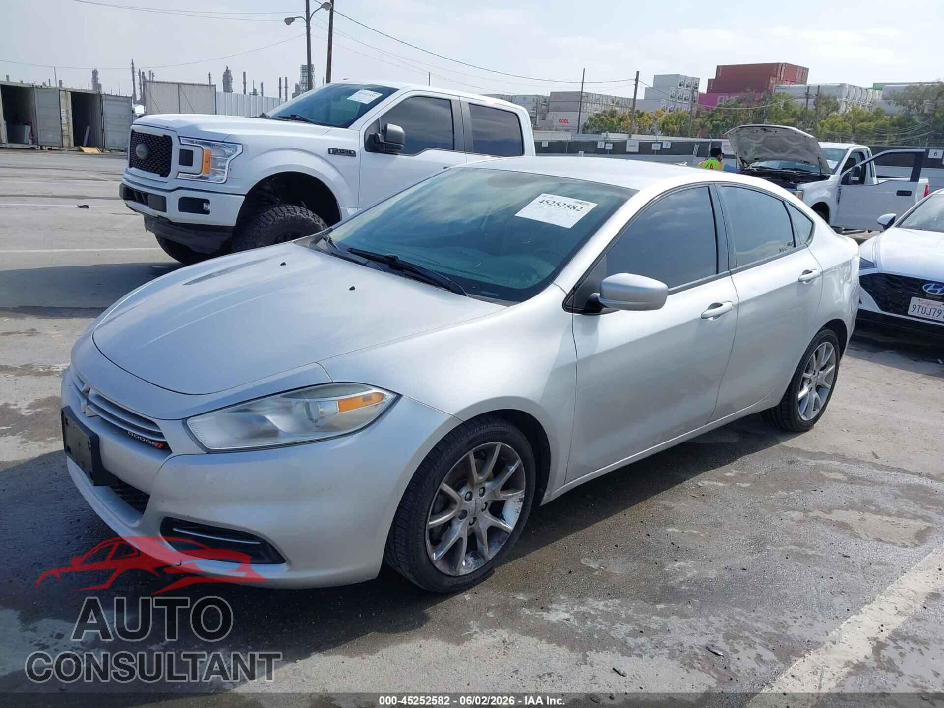 DODGE DART 2013 - 1C3CDFBH5DD135145