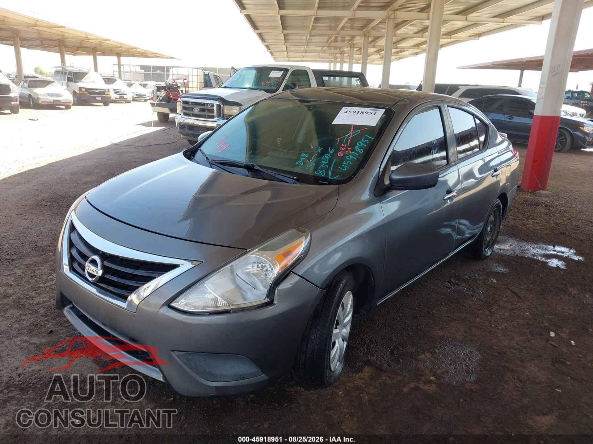 NISSAN VERSA 2017 - 3N1CN7AP1HL839546