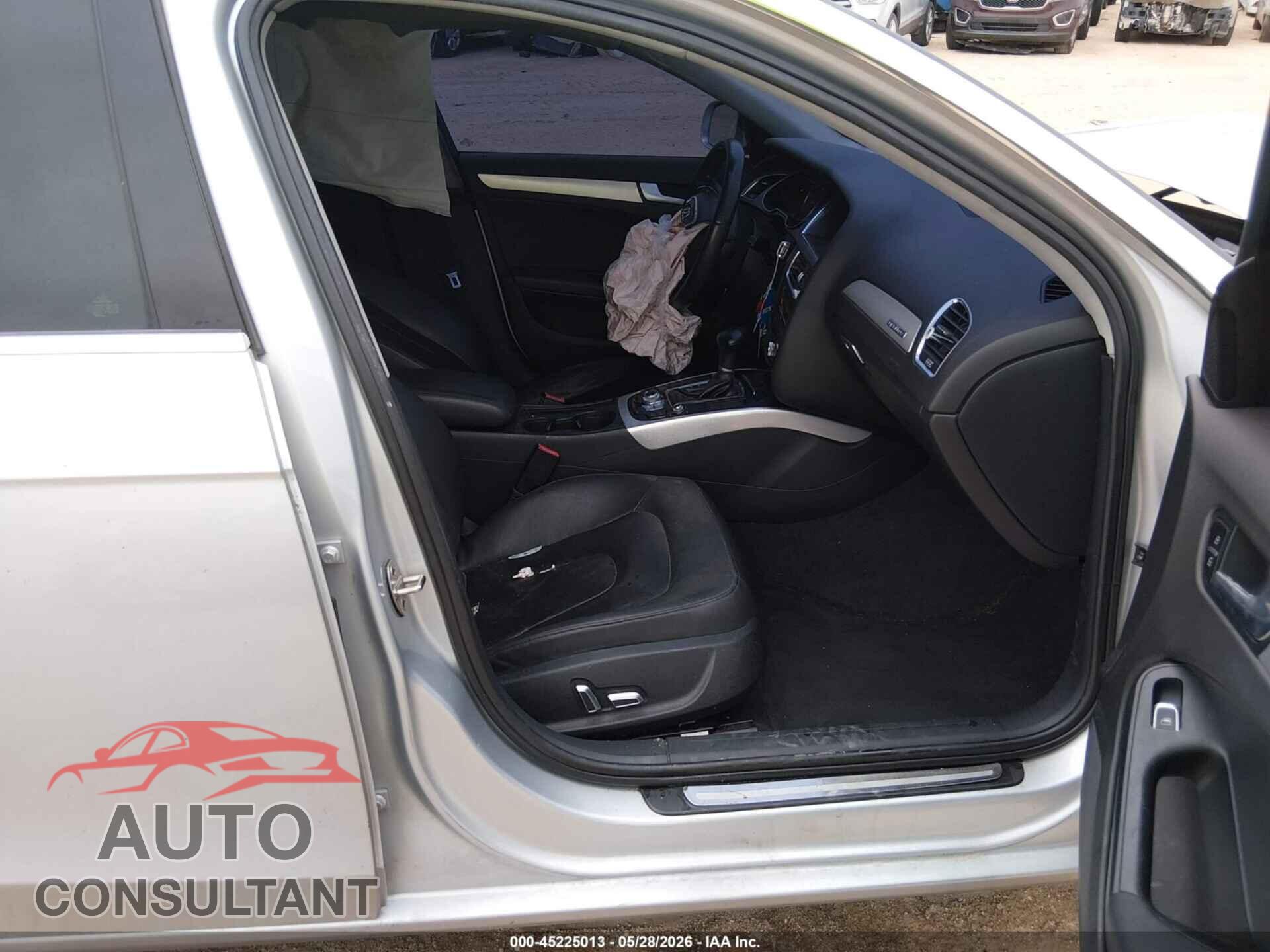 AUDI A4 2013 - WAUBFAFL0DA161170