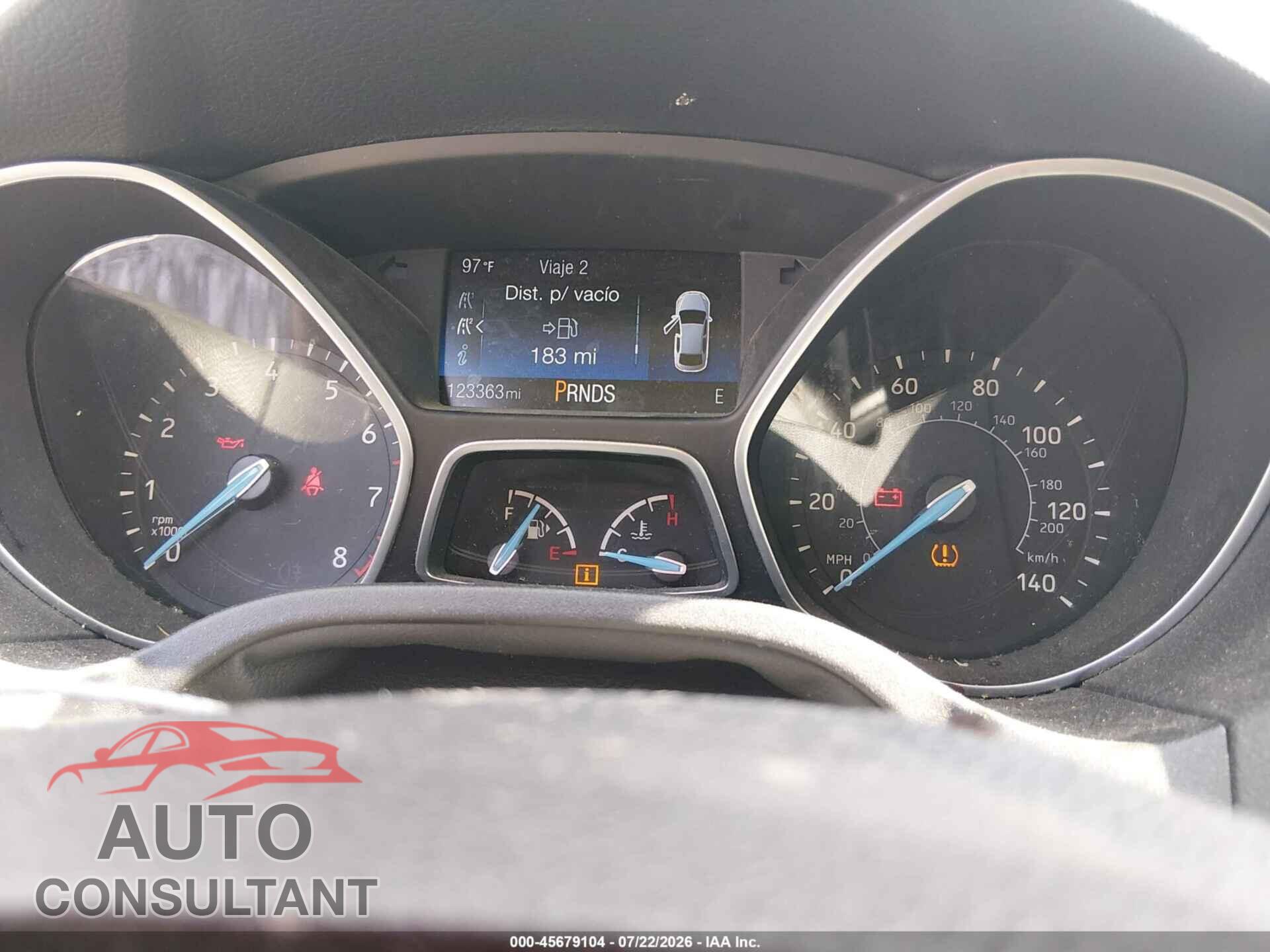 FORD FOCUS 2017 - 1FADP3FE1HL269500