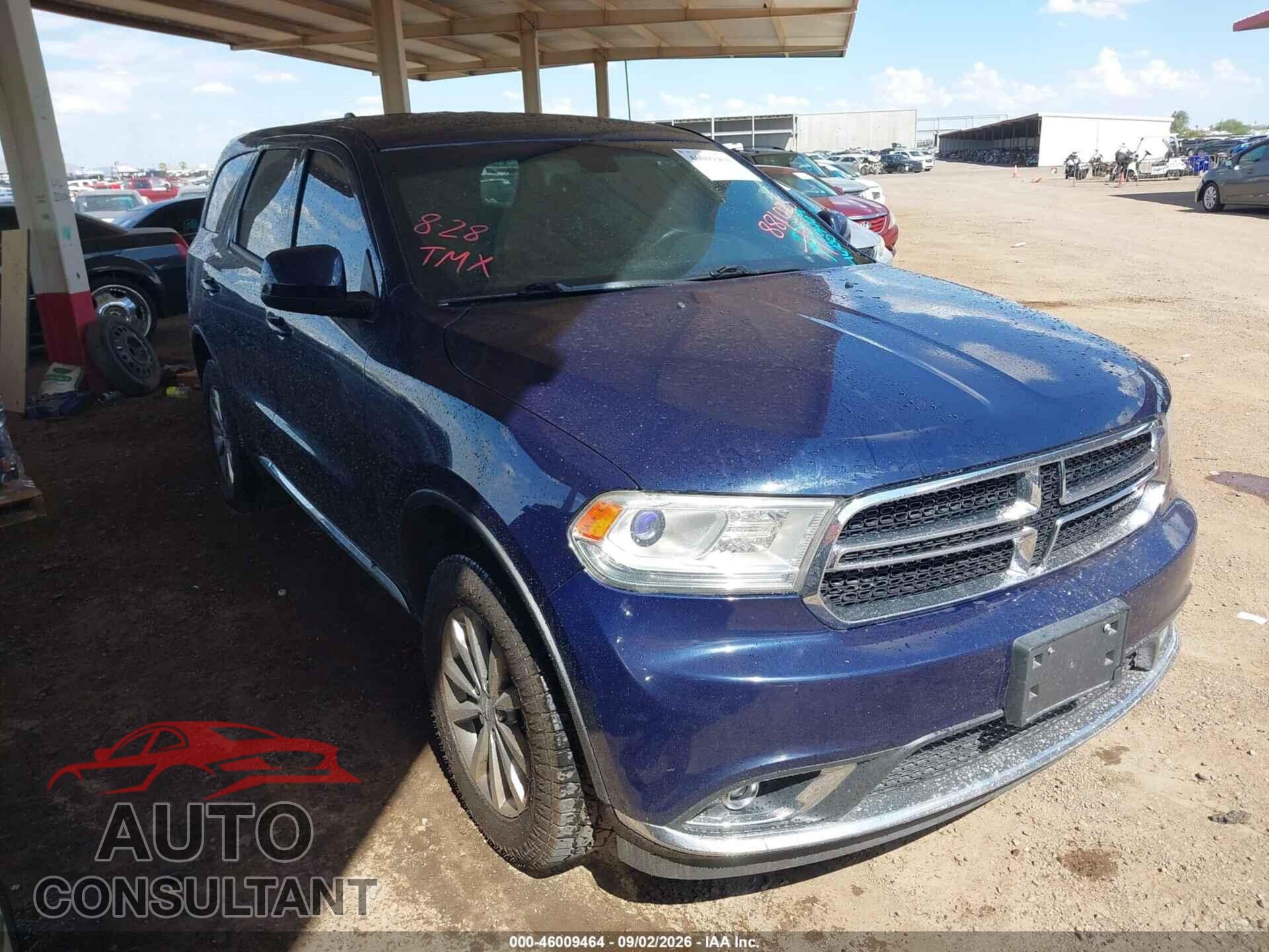 DODGE DURANGO 2017 - 1C4RDJAG3HC881025