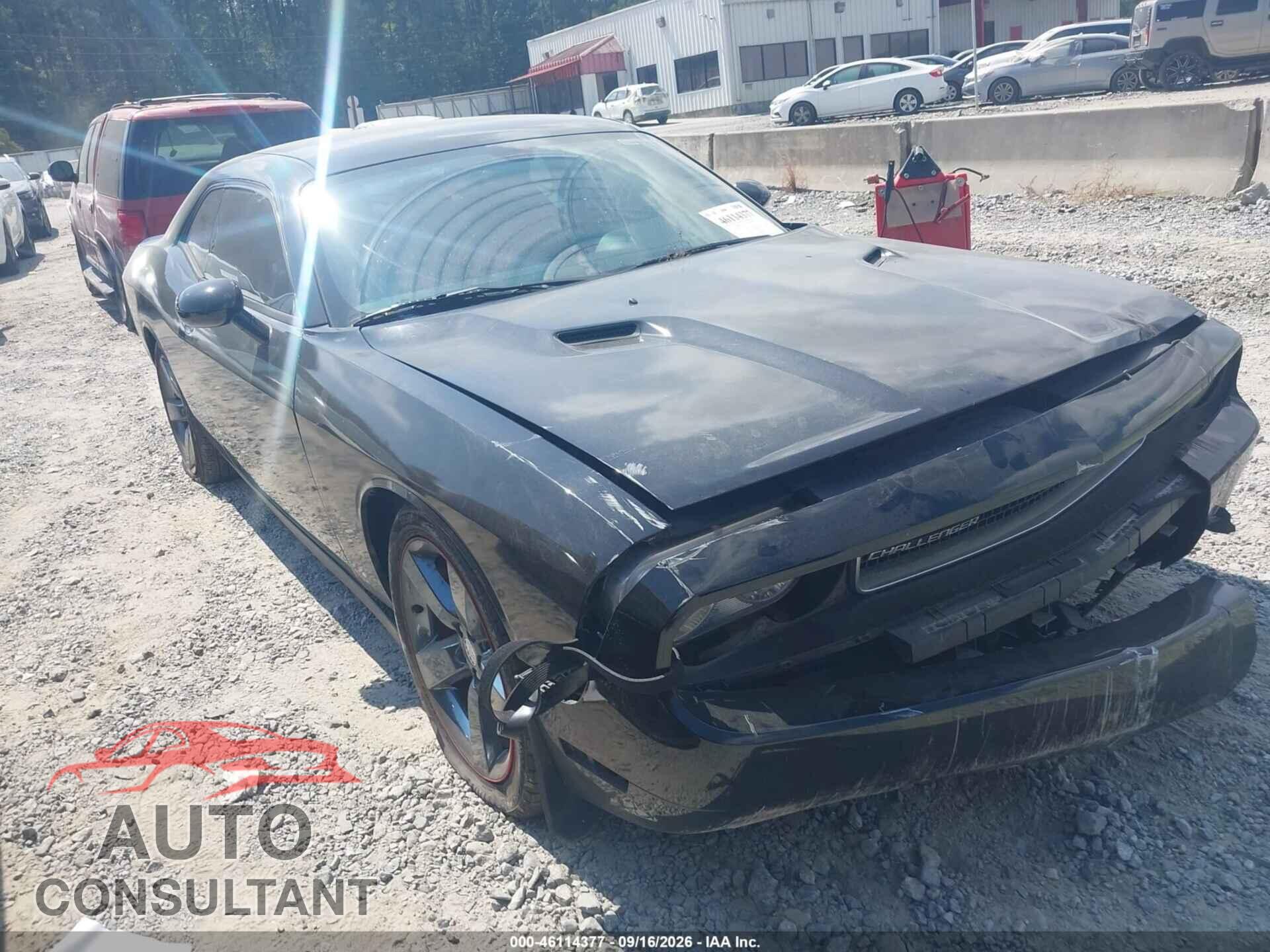 DODGE CHALLENGER 2012 - 2C3CDYAG6CH291409