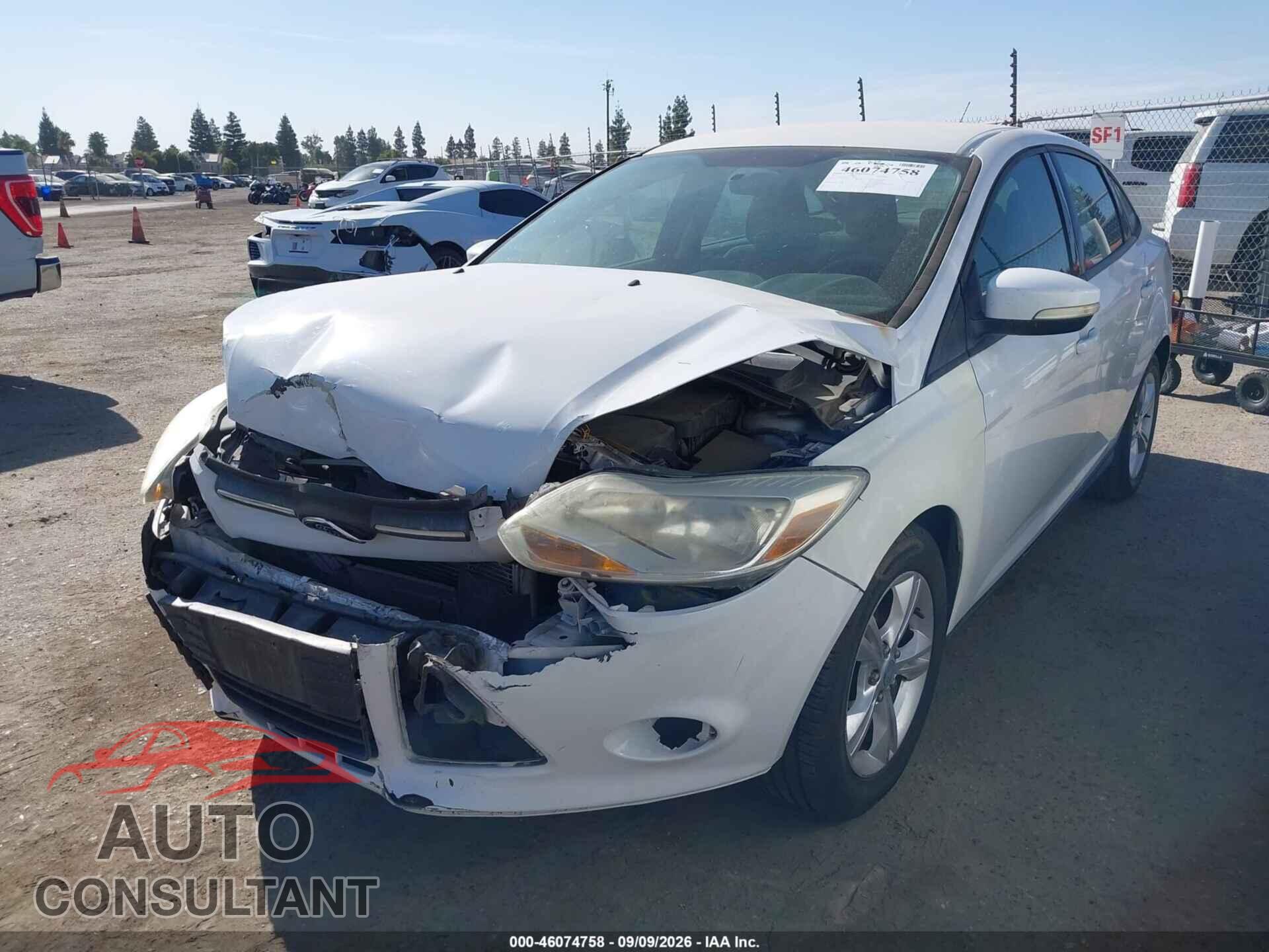 FORD FOCUS 2013 - 1FADP3F20DL170621