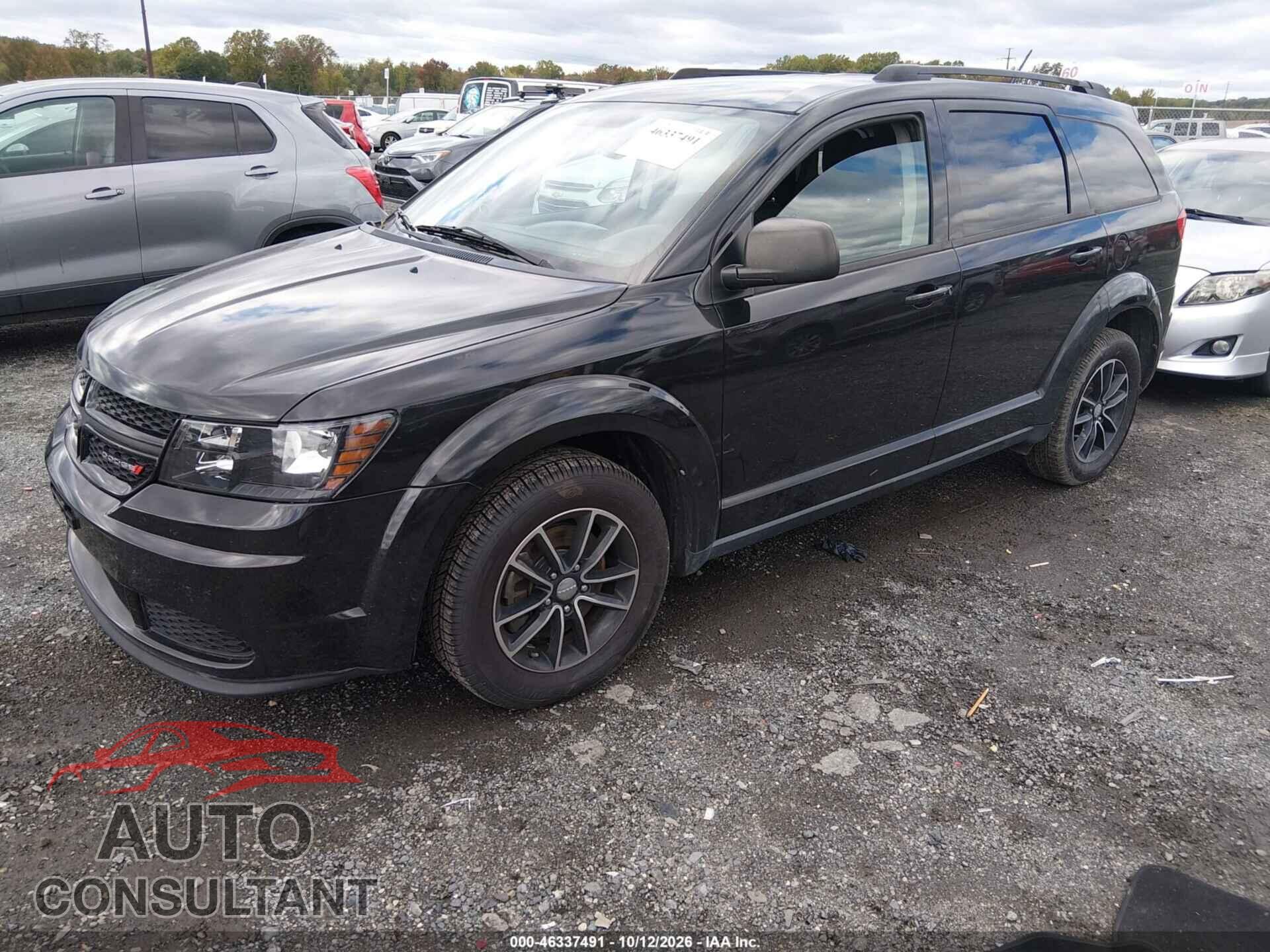 DODGE JOURNEY 2017 - 3C4PDCAB8HT708323