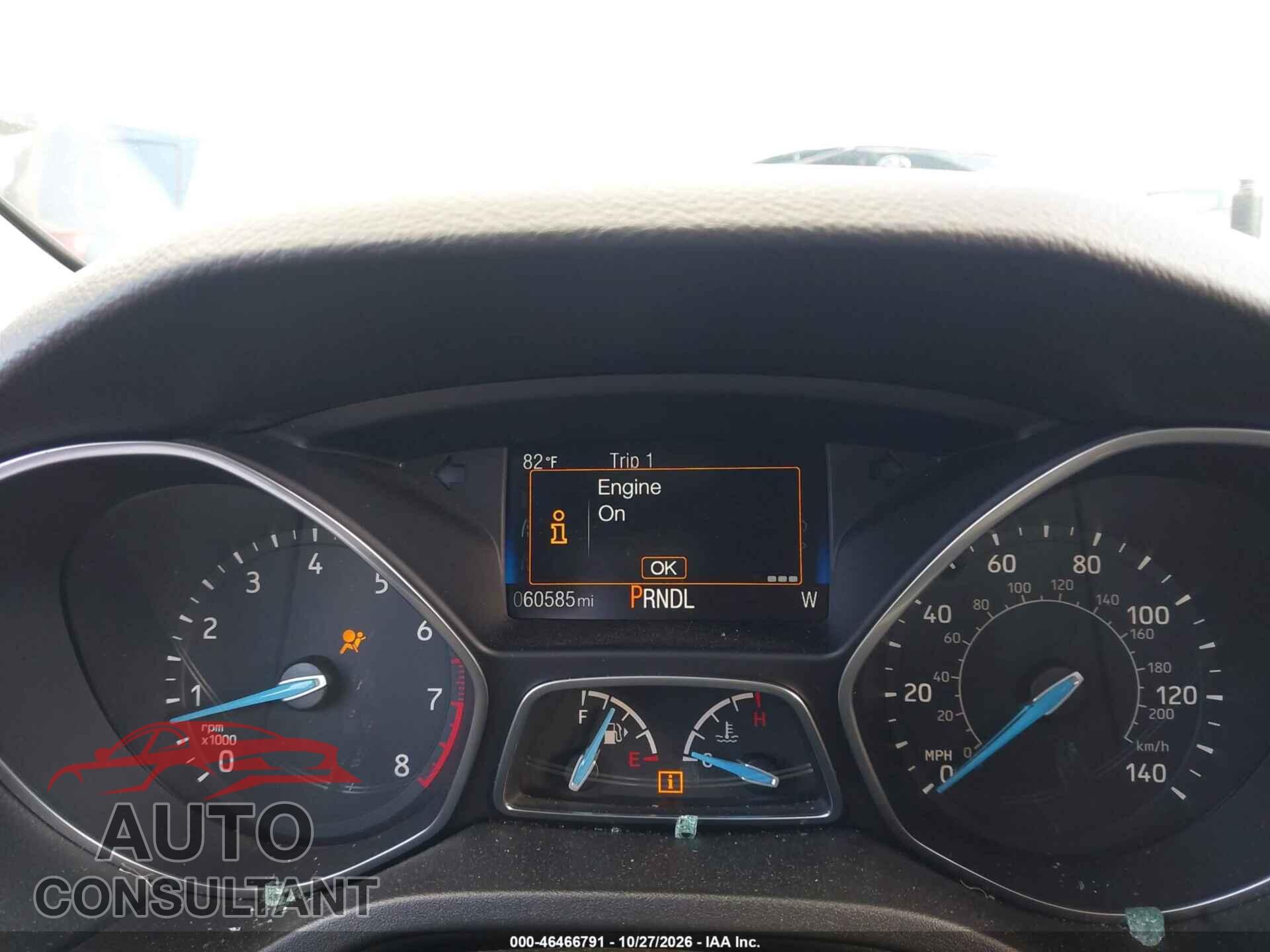 FORD FOCUS 2017 - 1FADP3F28HL296800