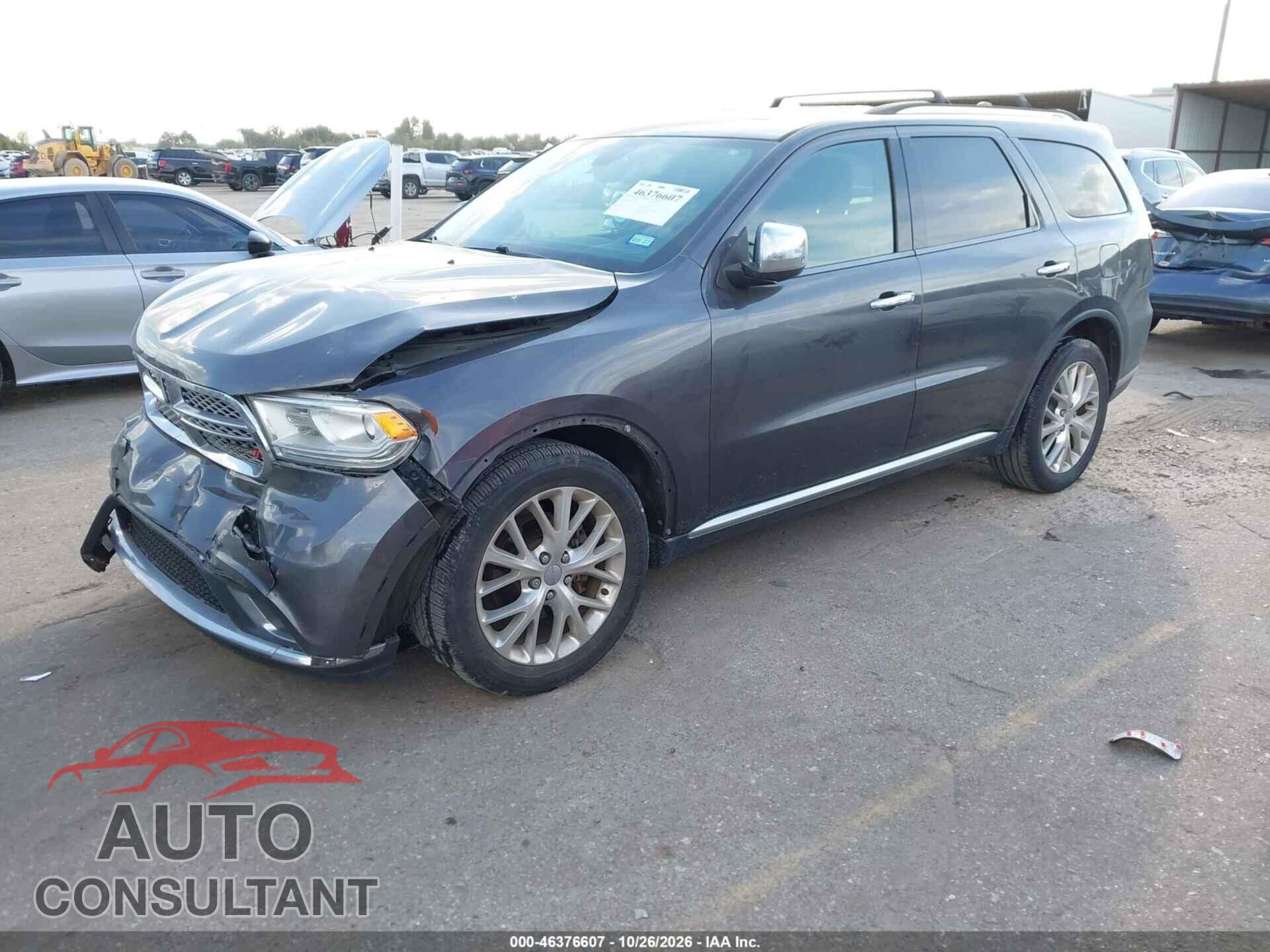 DODGE DURANGO 2016 - 1C4RDHAG9GC459638