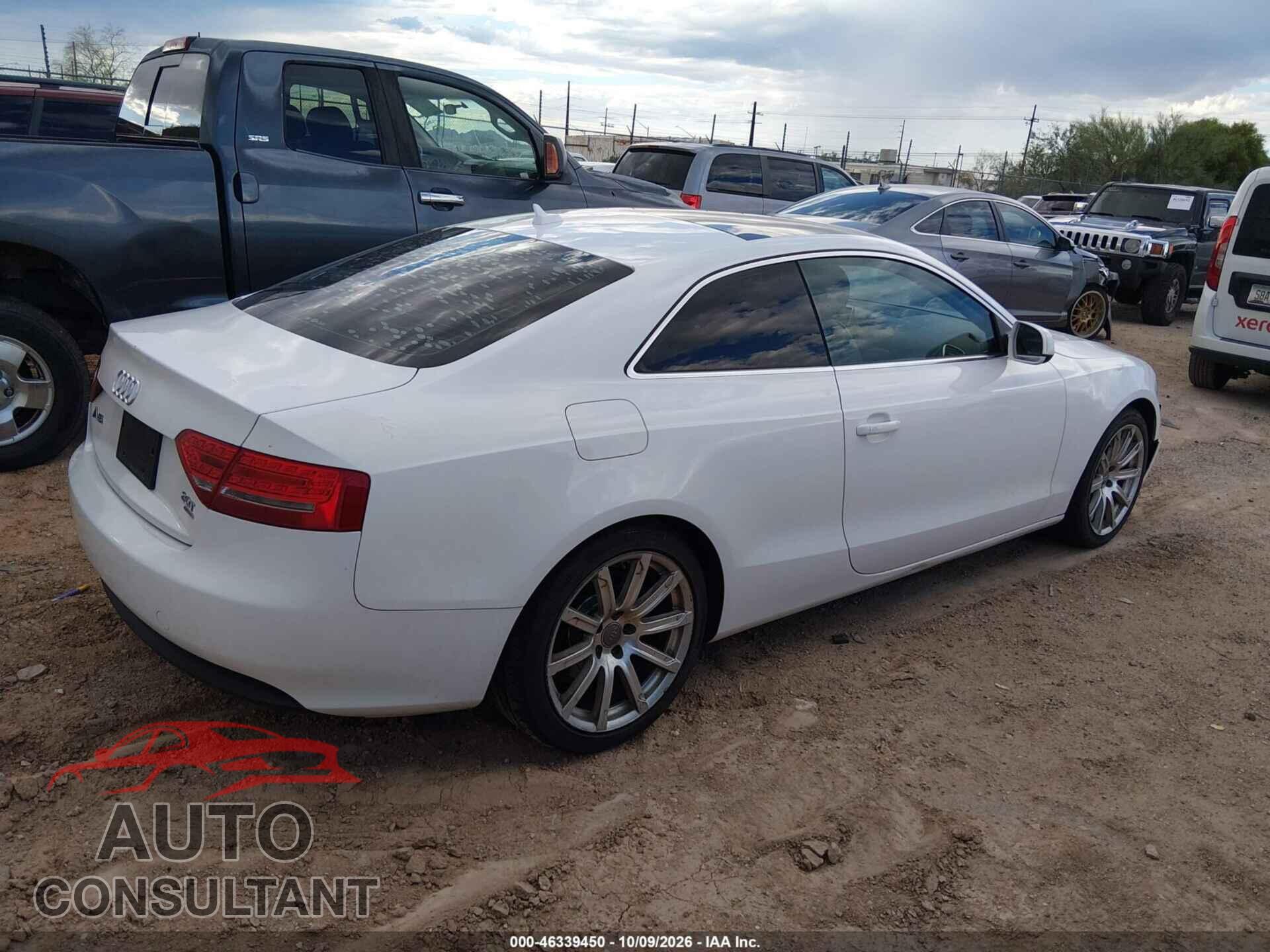 AUDI A5 2012 - WAULFAFR4CA005074