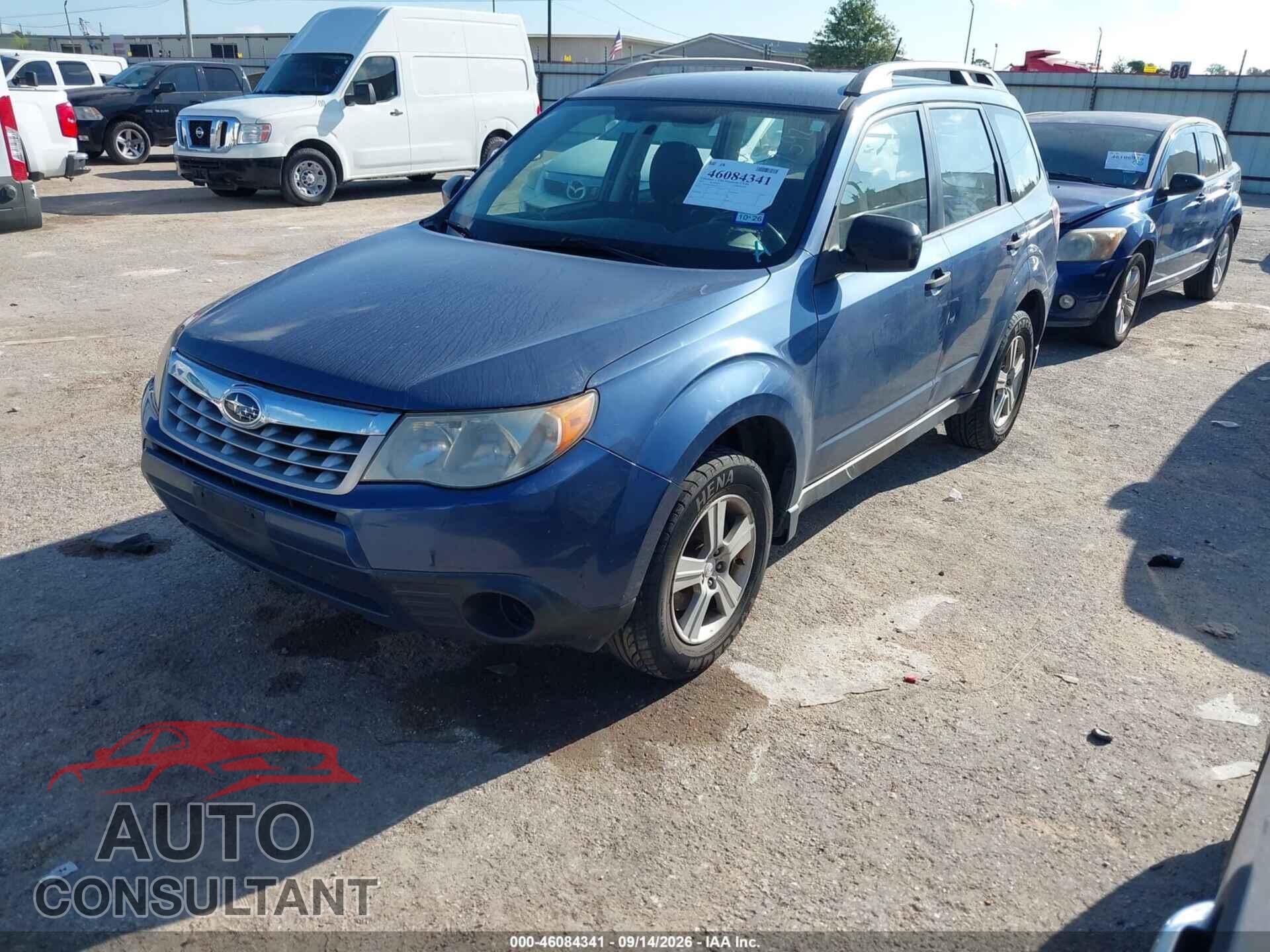 SUBARU FORESTER 2012 - JF2SHBBC4CH437592