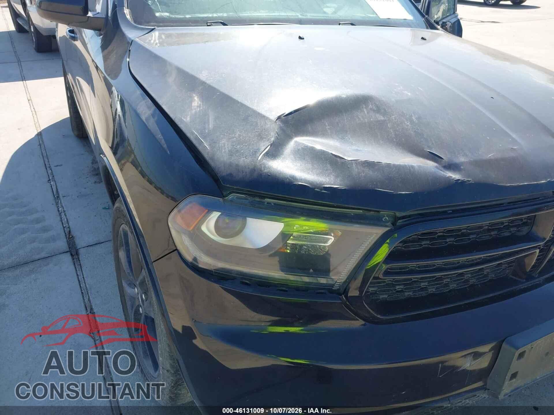 DODGE DURANGO 2019 - 1C4RDHAGXKC847549
