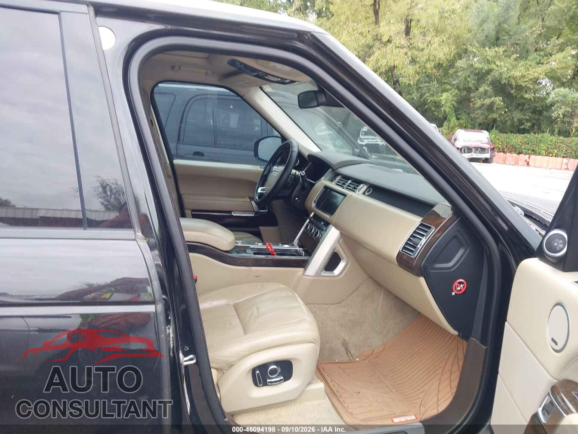 LAND ROVER RANGE ROVER 2016 - SALGS3EF9GA281574