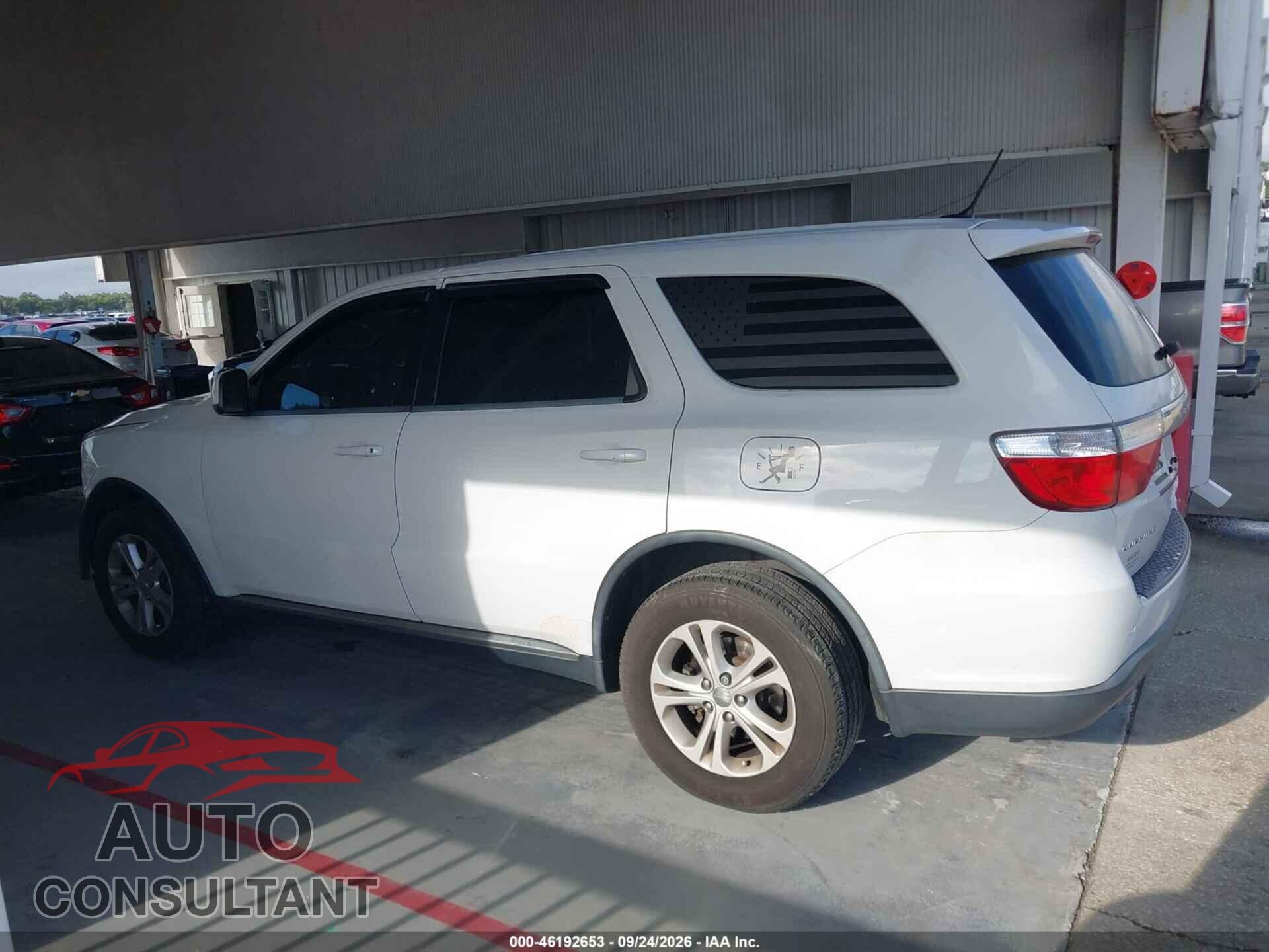 DODGE DURANGO 2013 - 1C4RDHAG6DC652857