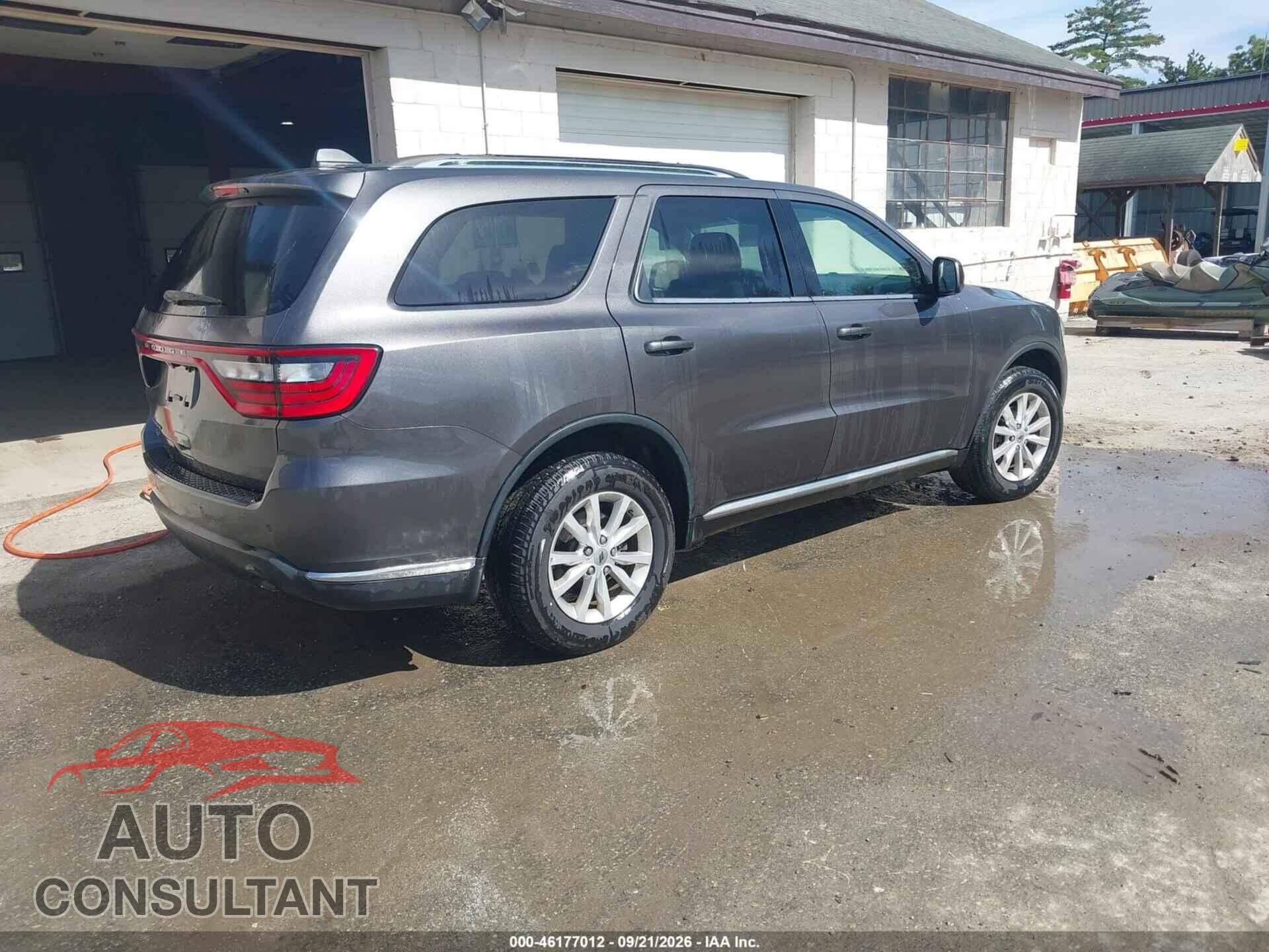 DODGE DURANGO 2019 - 1C4RDJAGXKC827258