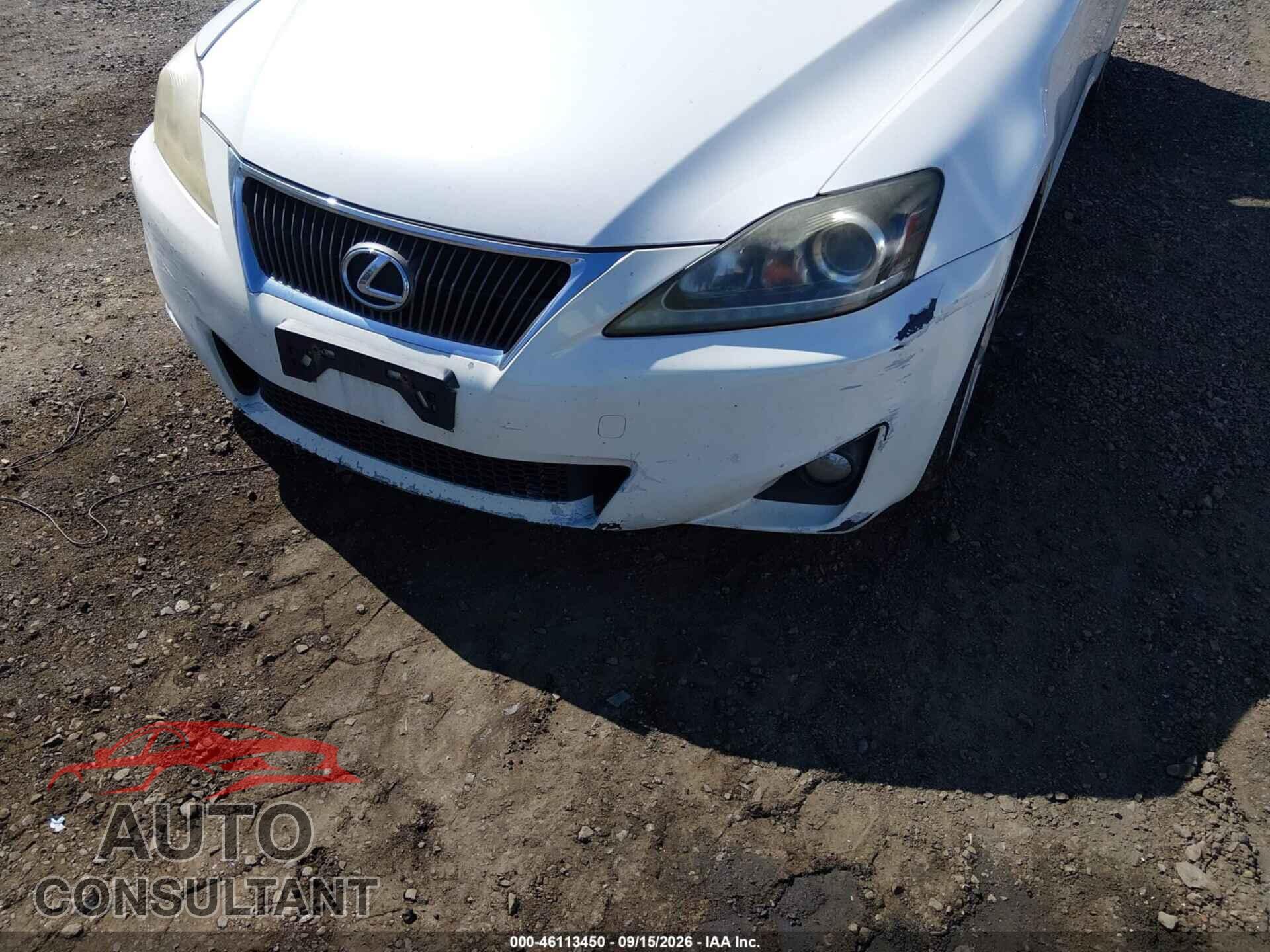 LEXUS IS 250 2012 - JTHCF5C24C5057247
