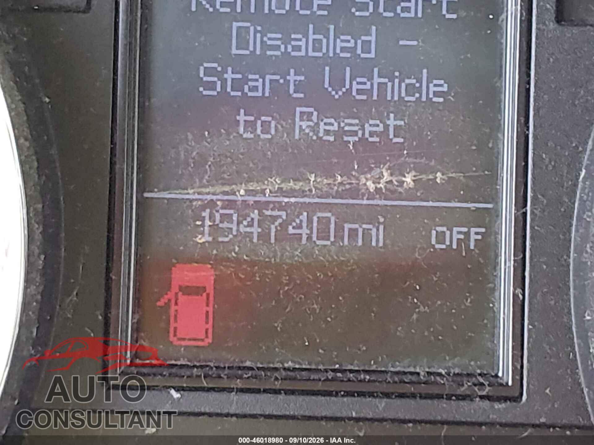 DODGE DURANGO 2011 - 1D4SE4GT8BC595721