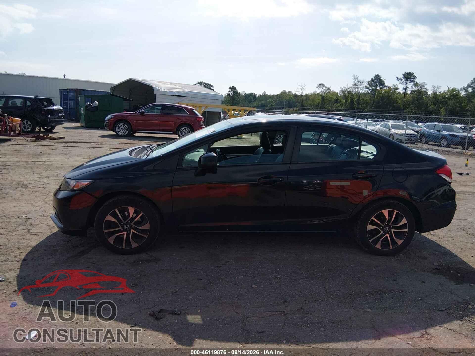 HONDA CIVIC 2013 - 19XFB2F94DE285367