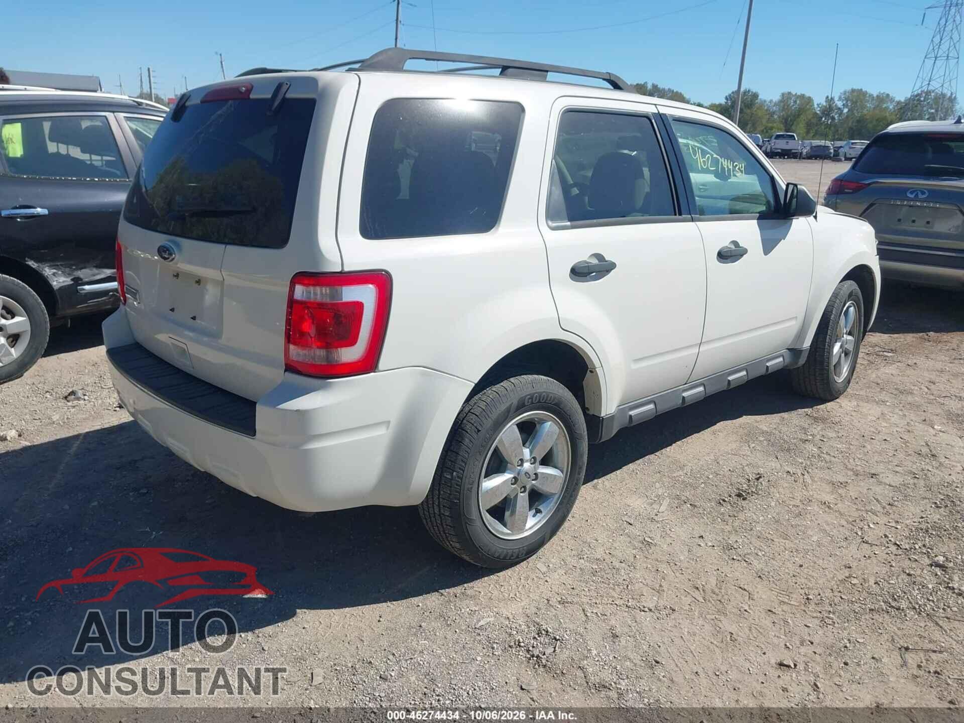 FORD ESCAPE 2011 - 1FMCU9D76BKC49919