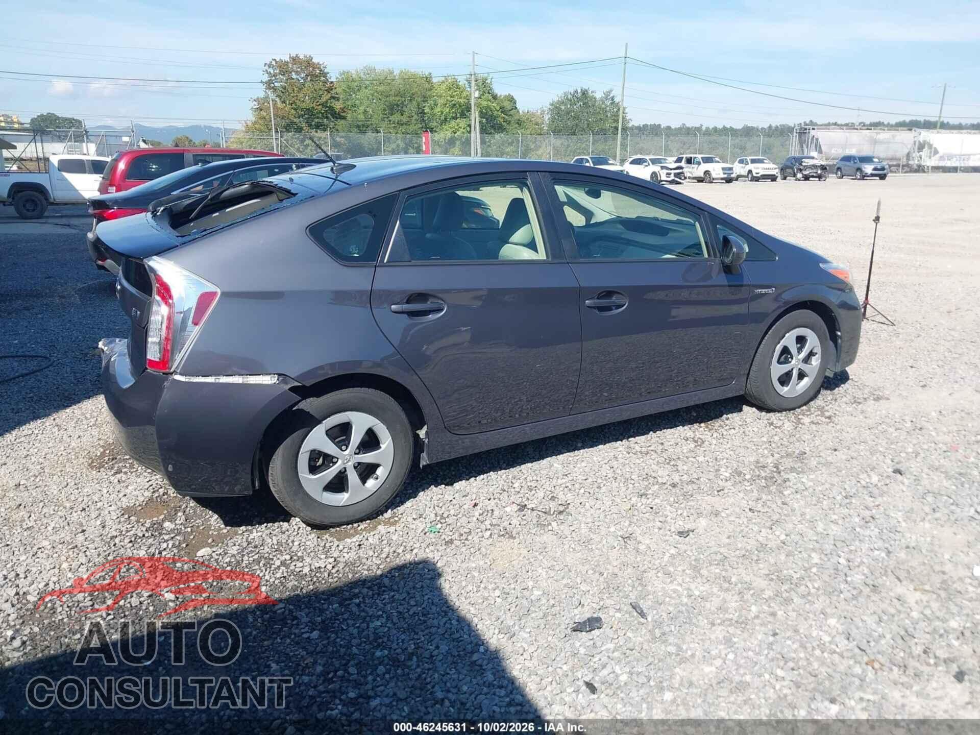 TOYOTA PRIUS 2014 - JTDKN3DUXE1791888