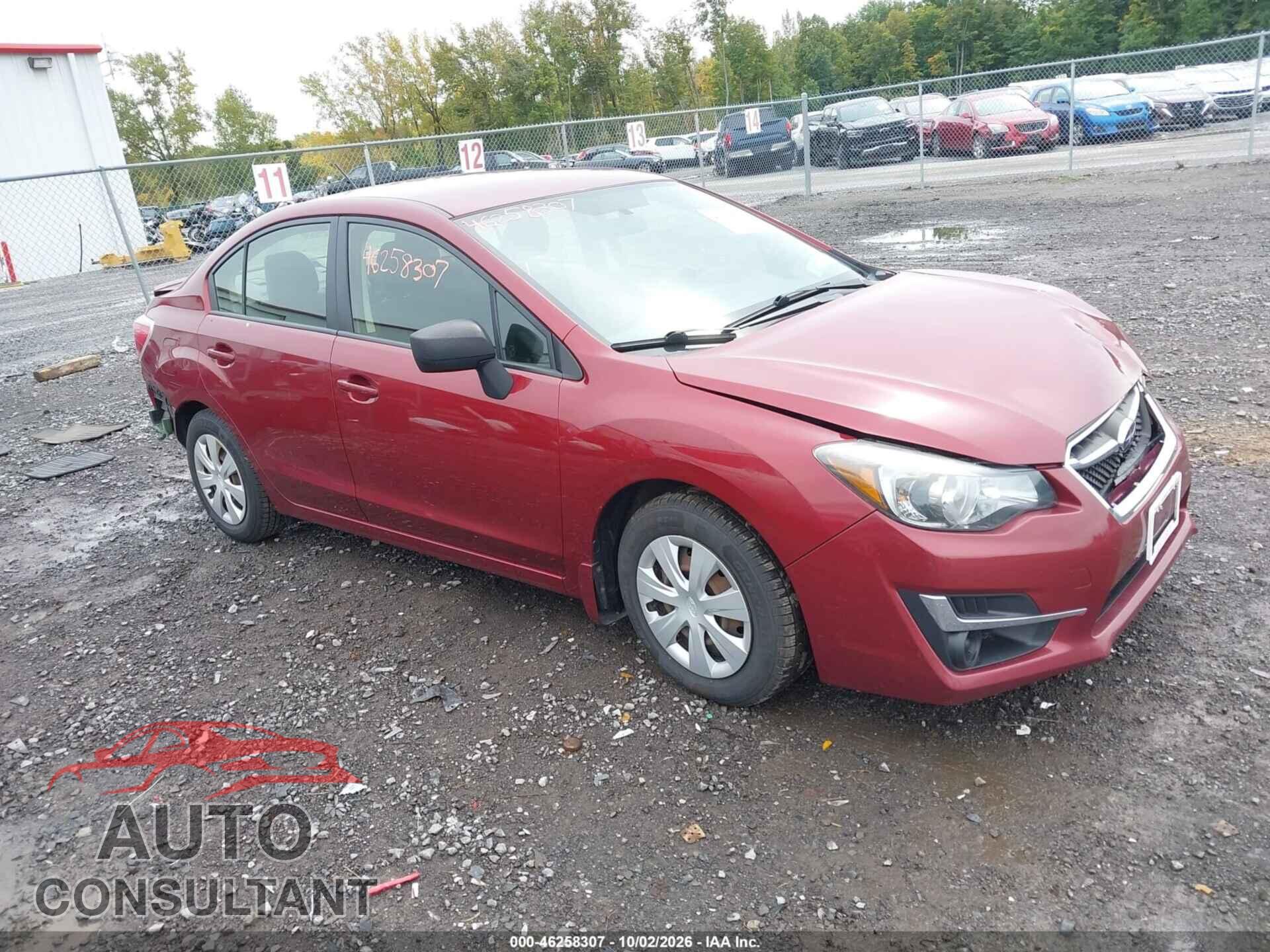 SUBARU IMPREZA 2016 - JF1GJAA65GH006401