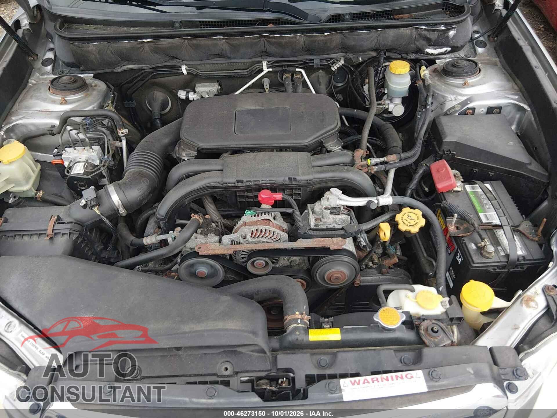 SUBARU OUTBACK 2011 - 4S4BRCKC8B3322289