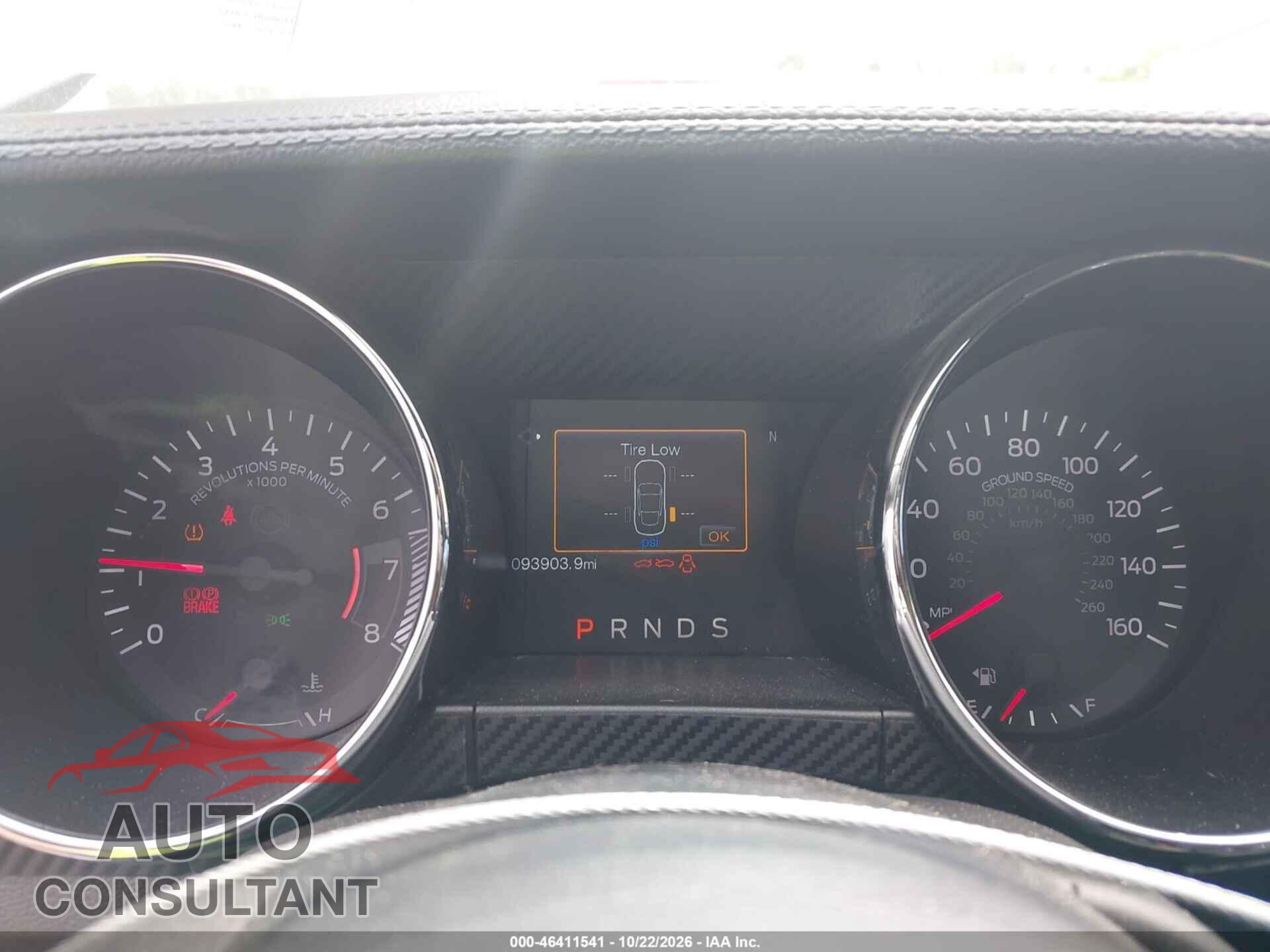 FORD MUSTANG 2017 - 1FA6P8CF8H5264138
