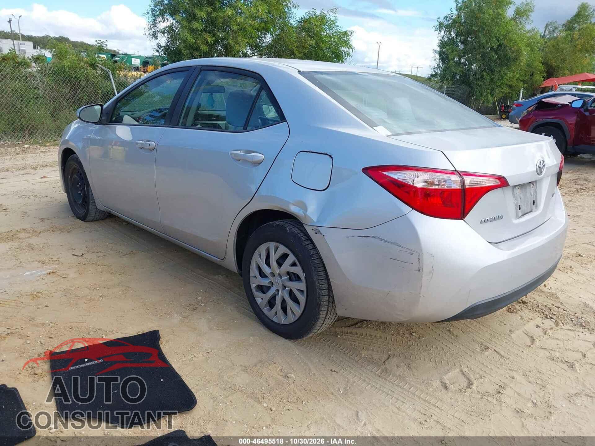 TOYOTA COROLLA 2017 - 2T1BURHE6HC836558