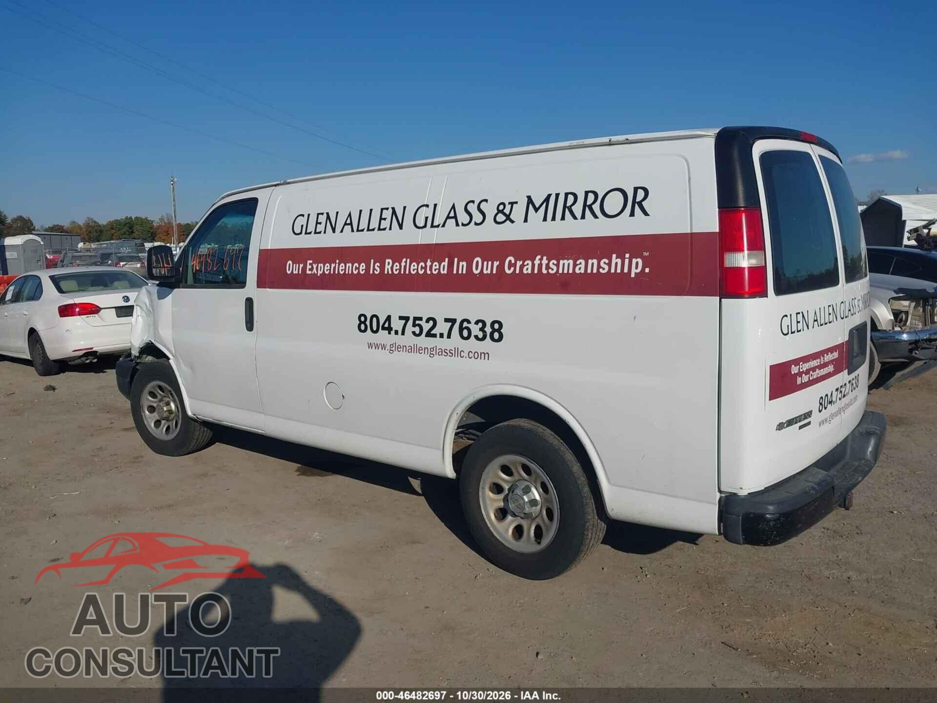CHEVROLET EXPRESS 1500 2011 - 1GCSGAFX2B1130504