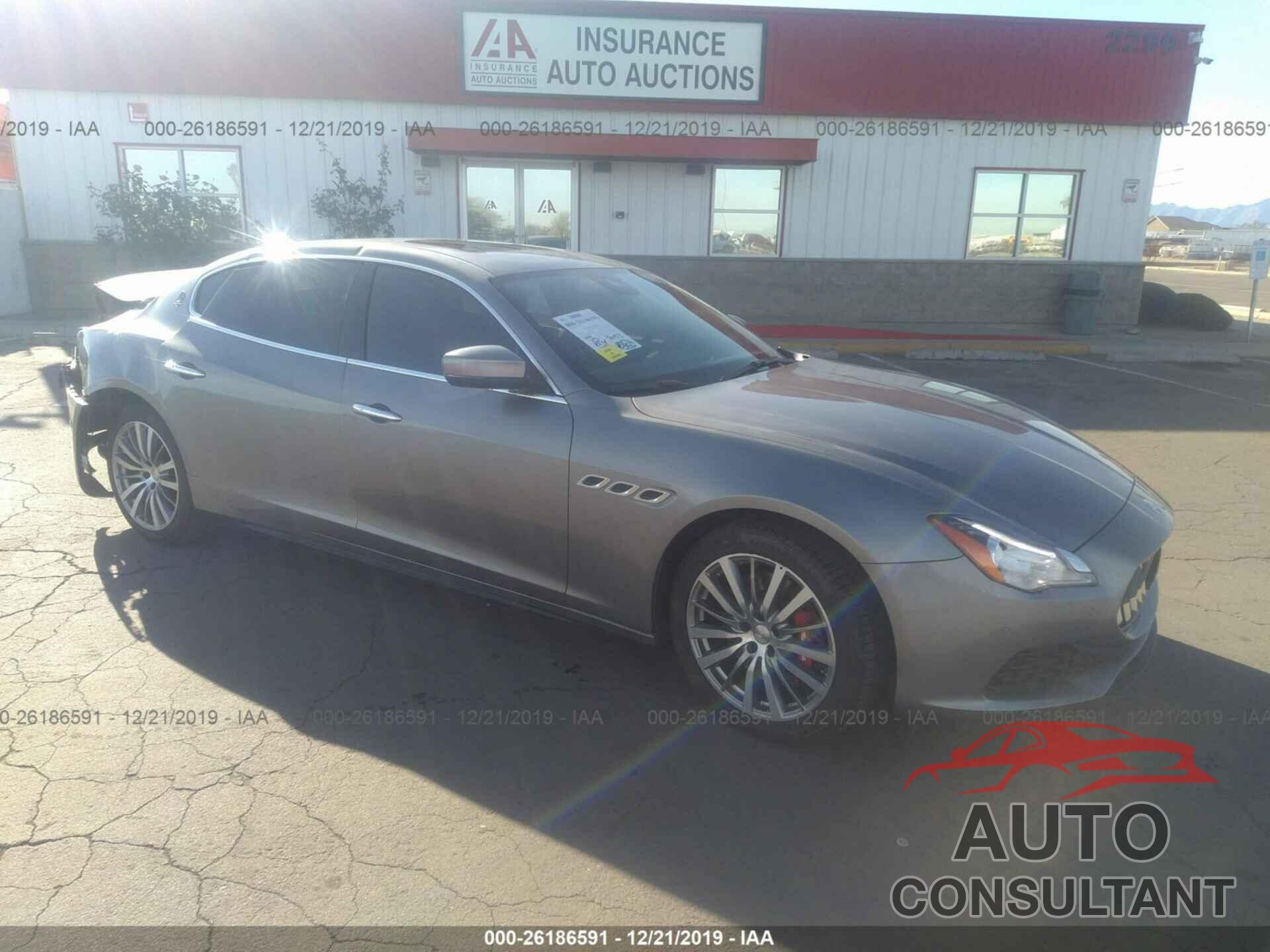 MASERATI QUATTROPORTE 2017 - ZAM56RPA6H1211390