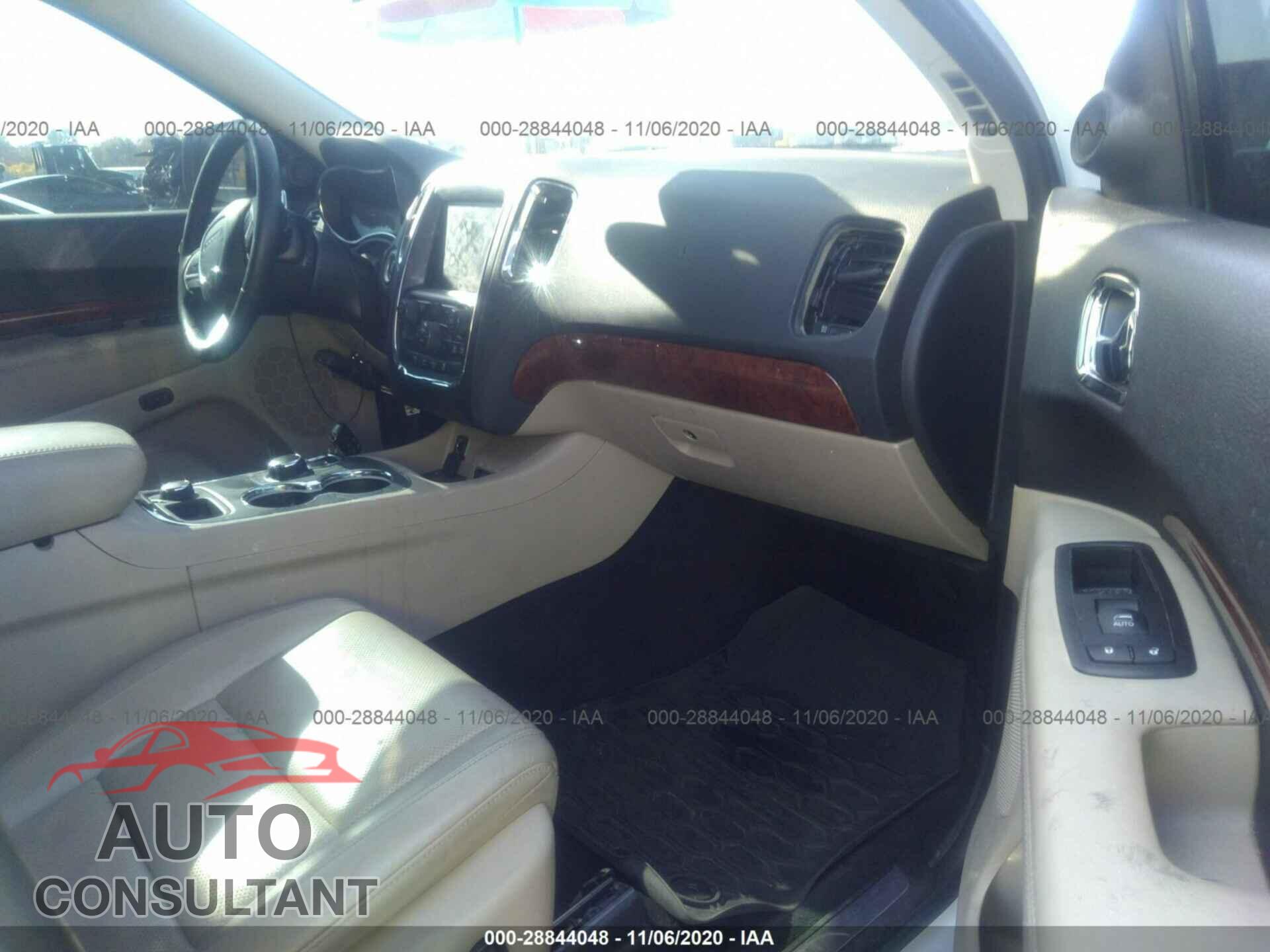 DODGE DURANGO 2016 - 1C4SDJET5GC475366