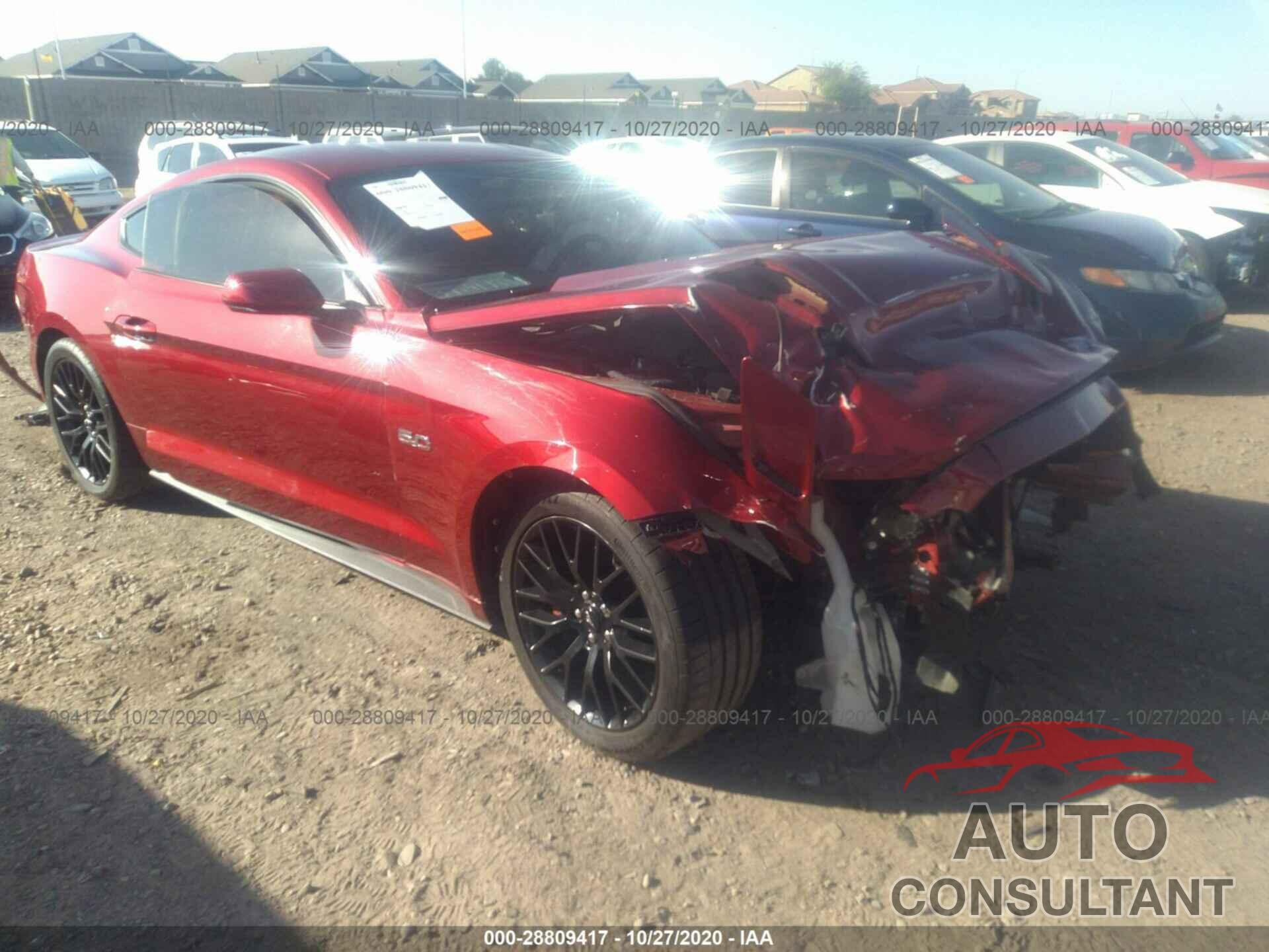 FORD MUSTANG 2017 - 1FA6P8CF1H5291522