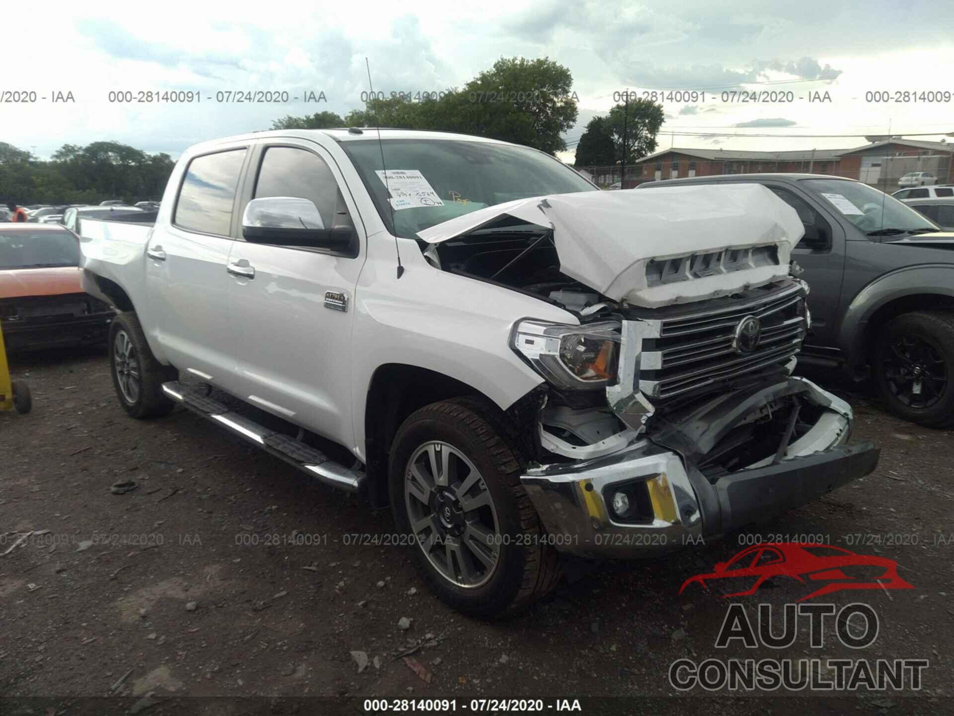 TOYOTA TUNDRA 4WD 2019 - 5TFAY5F16KX846198