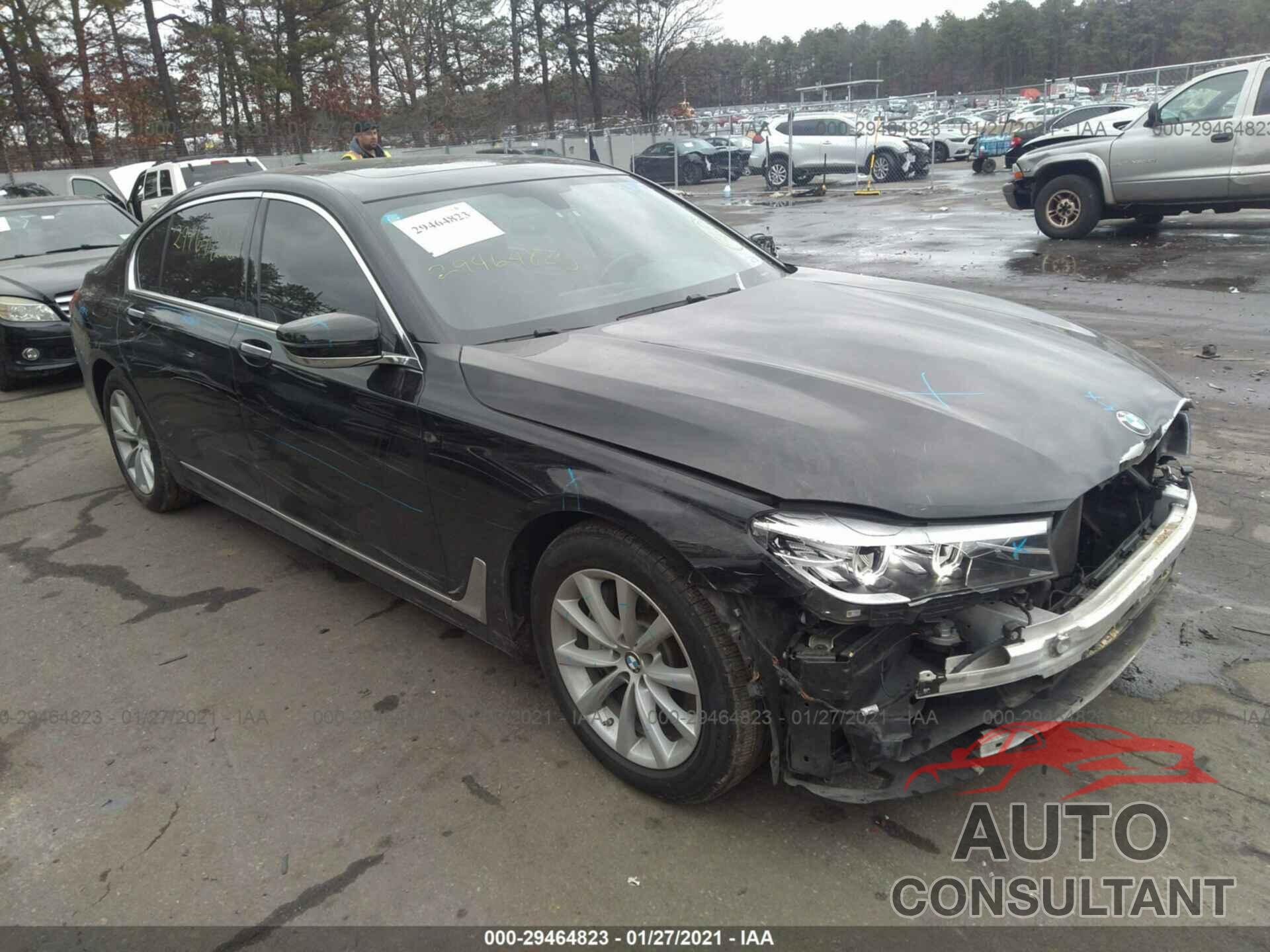 BMW 7 SERIES 2018 - WBA7E4C52JGV23993