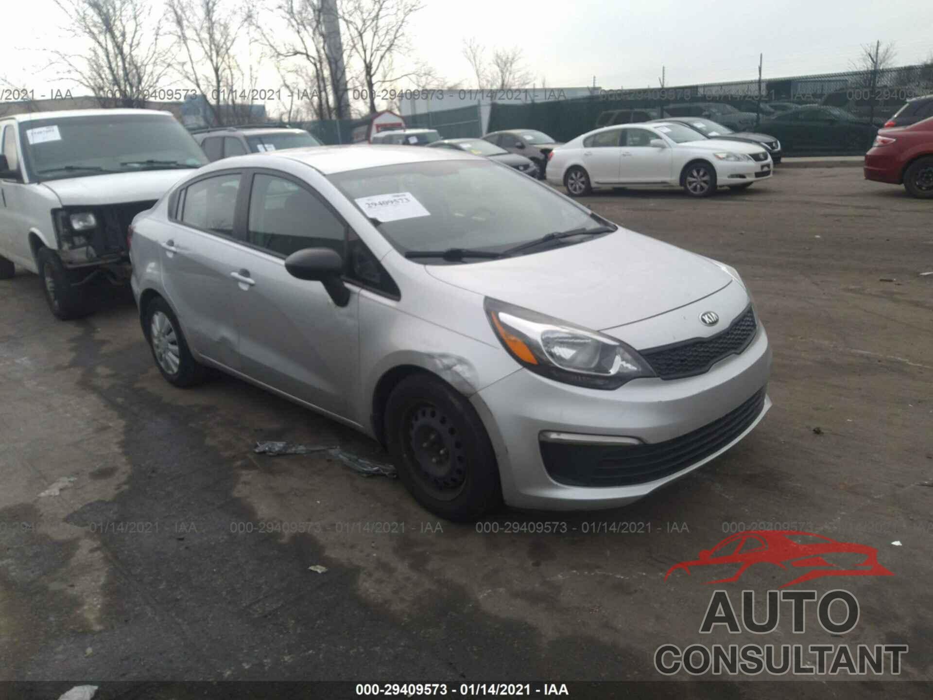 KIA RIO 2016 - KNADM4A36G6652664