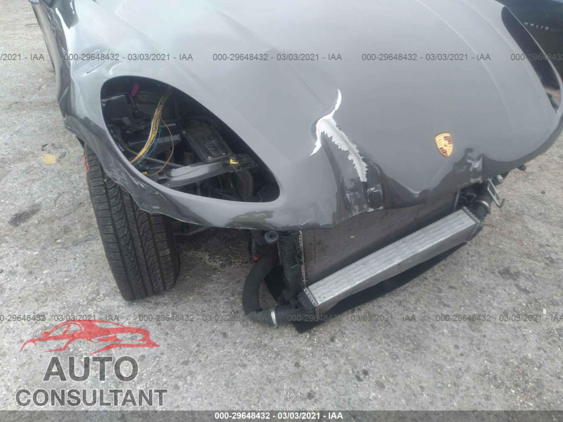 PORSCHE MACAN 2017 - WP1AA2A53HLB08838