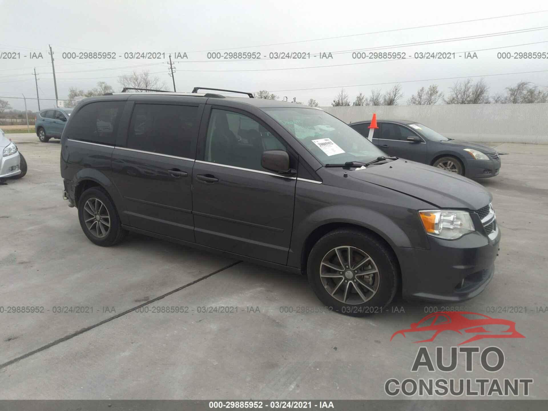 DODGE GRAND CARAVAN 2017 - 2C4RDGCG3HR766559