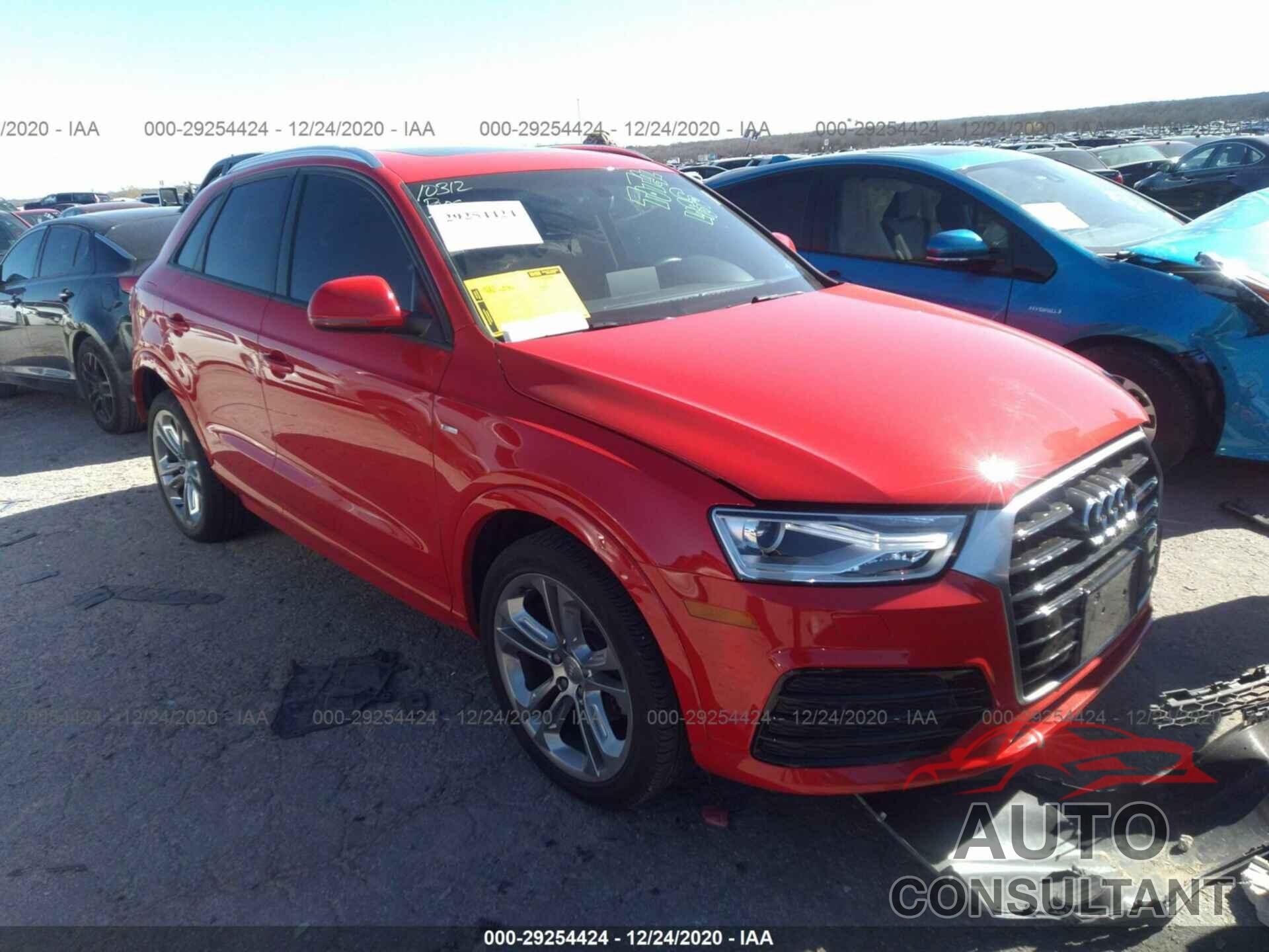 AUDI Q3 2018 - WA1BCCFS7JR003365