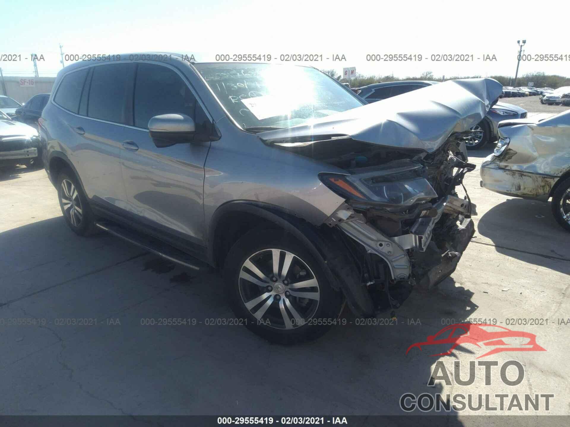 HONDA PILOT 2016 - 5FNYF5H35GB034203
