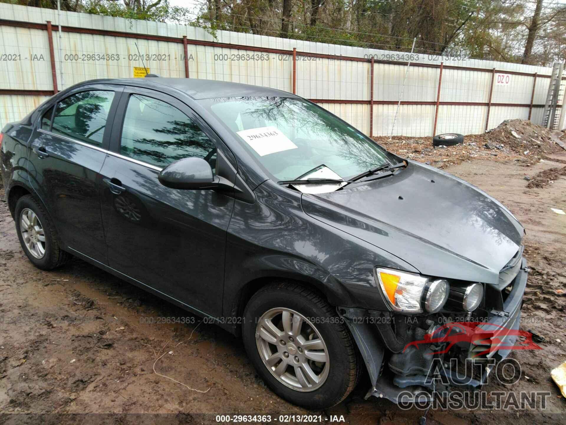 CHEVROLET SONIC 2016 - 1G1JC5SH7G4137444