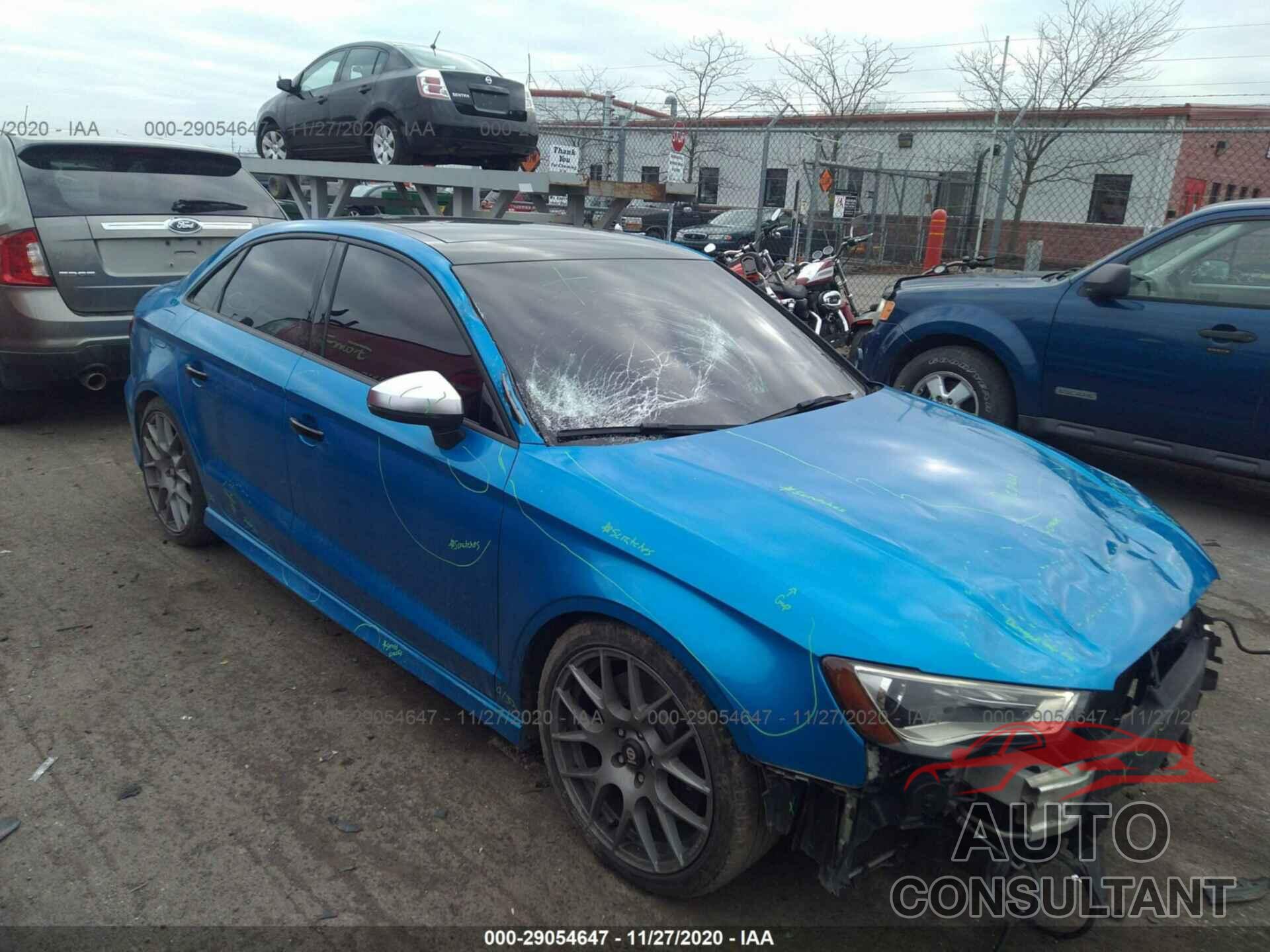 AUDI S3 2016 - WAUB1GFF9G1043215